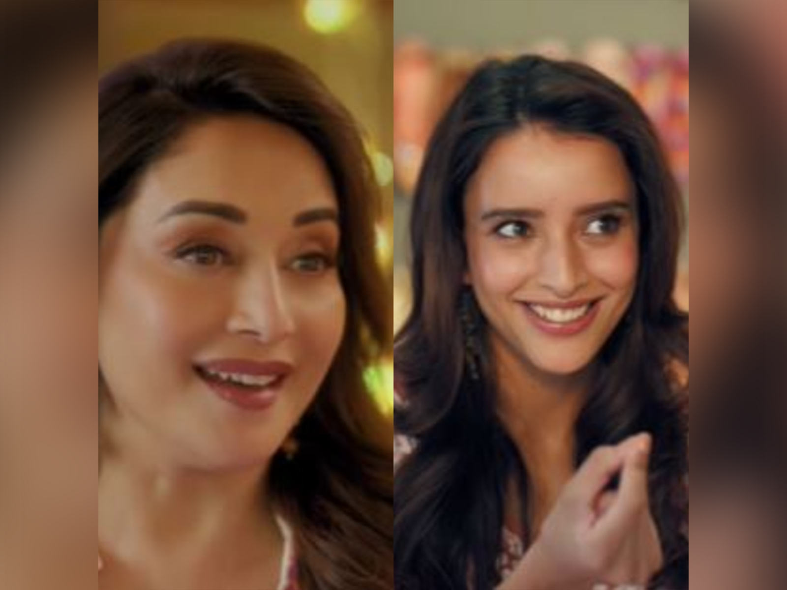 Madhuri Dixit, Triptii Dimri support 'Vocal for Local' (Photo/Instagram@tripti_dimri@madhuridixitnene) Madhuri Dixit, Triptii Dimri support 'Vocal for Local' (Photo/Instagram@tripti_dimri@madhuridixitnene)