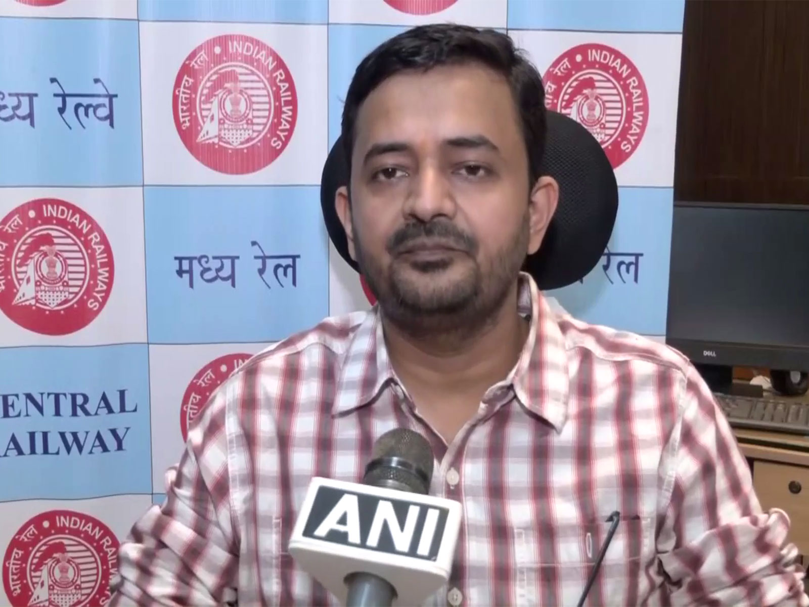 CPRO, Central Railway, Swapnil Nila (Photo/ANI) CPRO, Central Railway, Swapnil Nila (Photo/ANI)