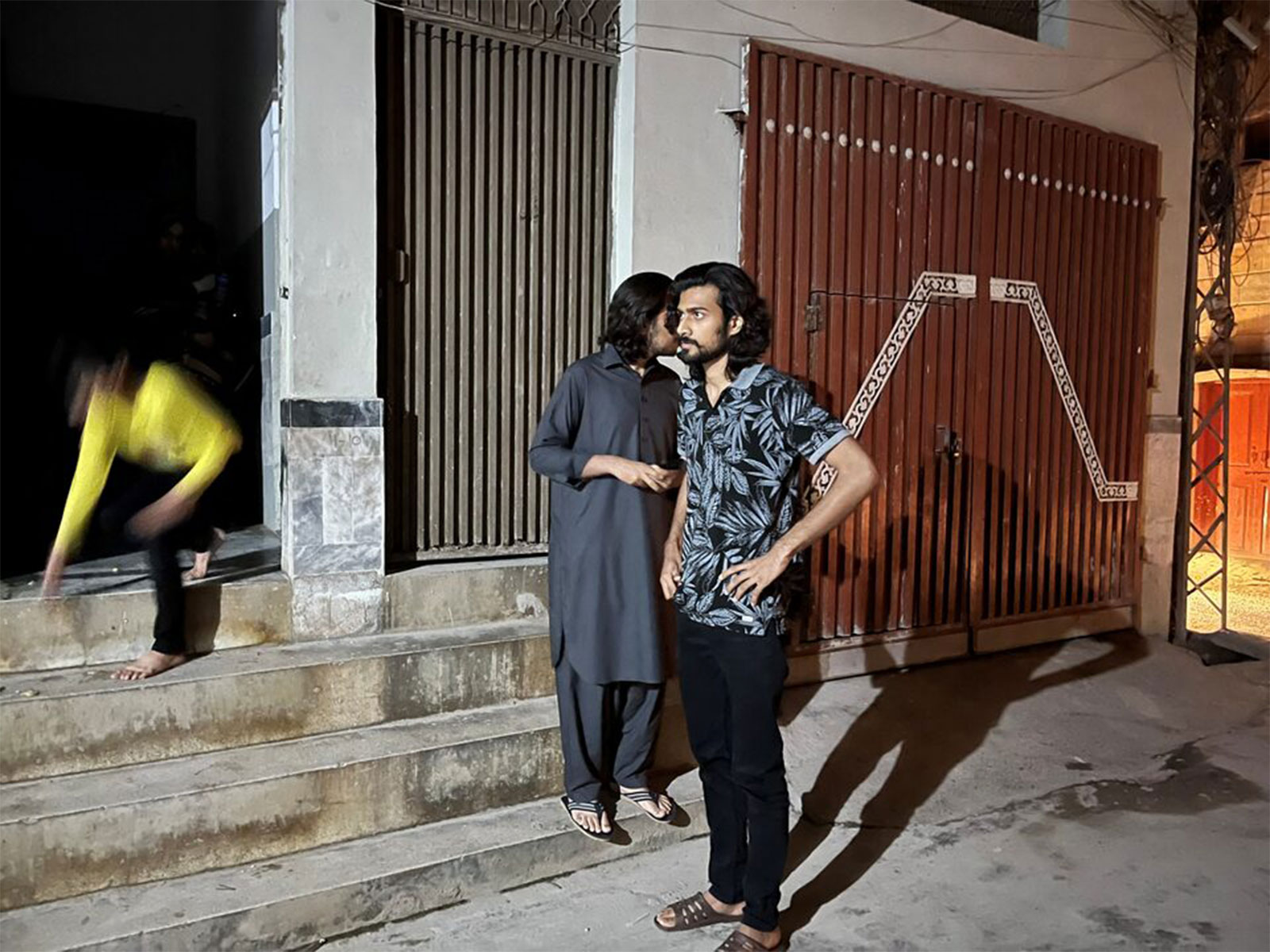 People stand outside their house after a tremor was felt (Photo/Reuters) People stand outside their house after a tremor was felt (Photo/Reuters)