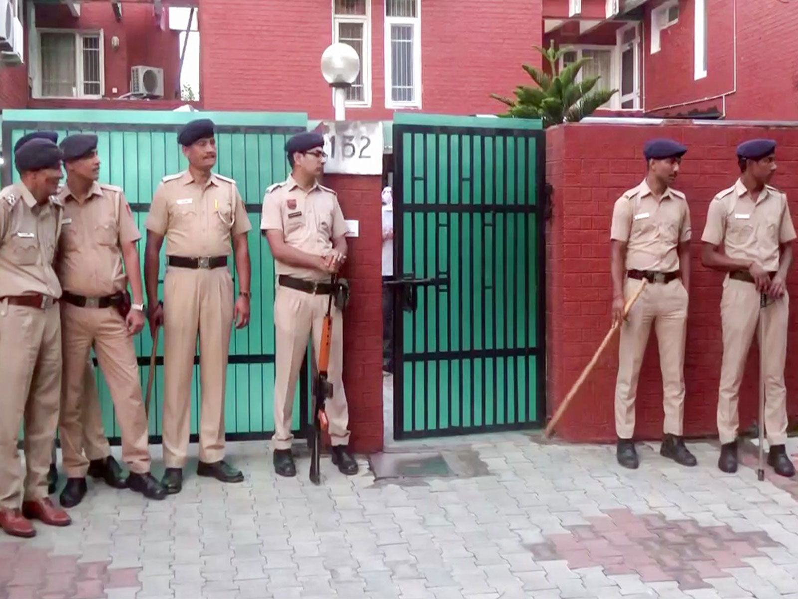 Earlier visuals of SIT at the residence of senior Haryana IPS officer Y Puran Kumar to investigate the alleged case, in Chandigarh. (Photo/ANI) Earlier visuals of SIT at the residence of senior Haryana IPS officer Y Puran Kumar to investigate the alleged case, in Chandigarh. (Photo/ANI)