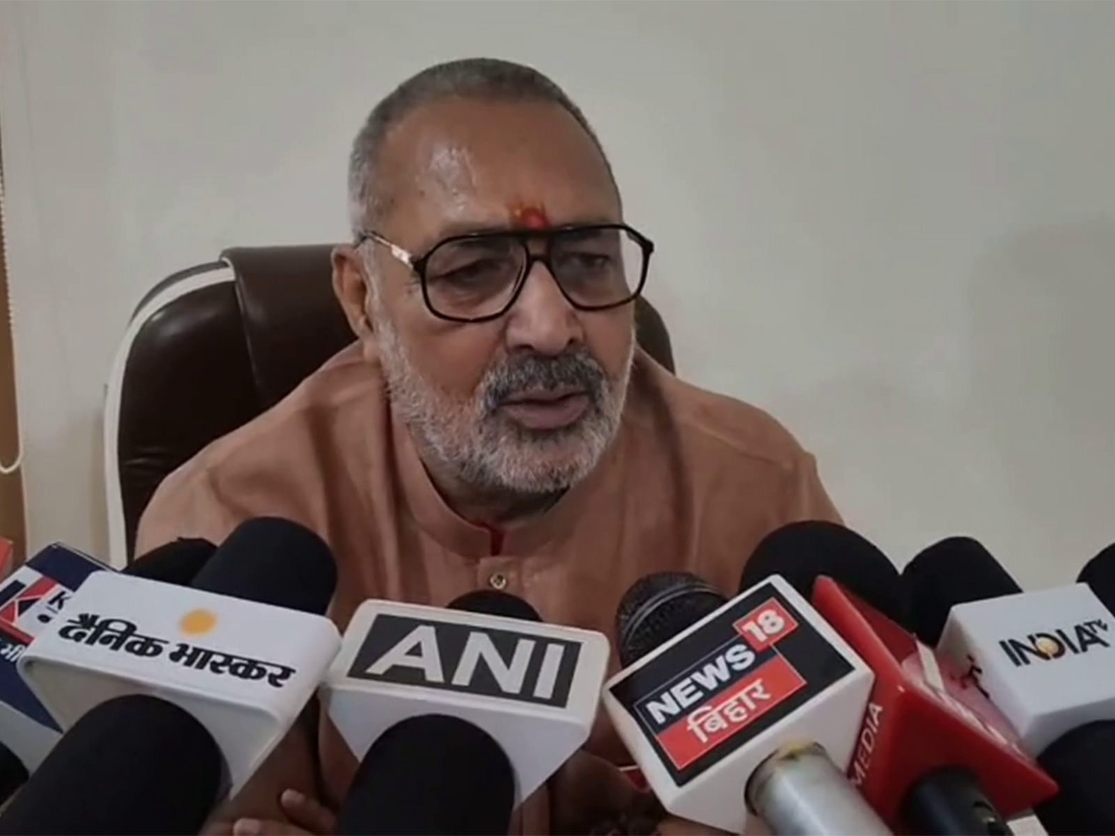 Union Minister Giriraj Singh (Photo/ANI) Union Minister Giriraj Singh (Photo/ANI)