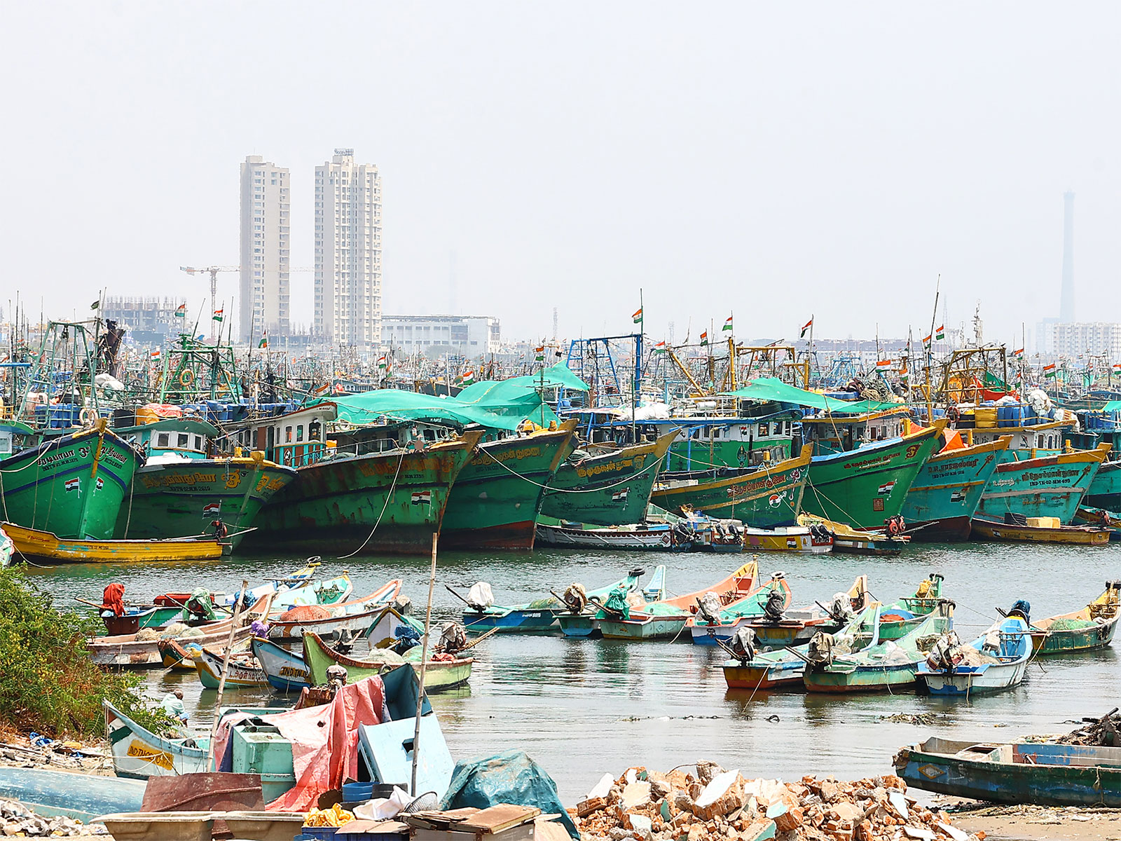 Boats moored off the coast of Tamil Nadu (File Photo/ANI) Boats moored off the coast of Tamil Nadu (File Photo/ANI)