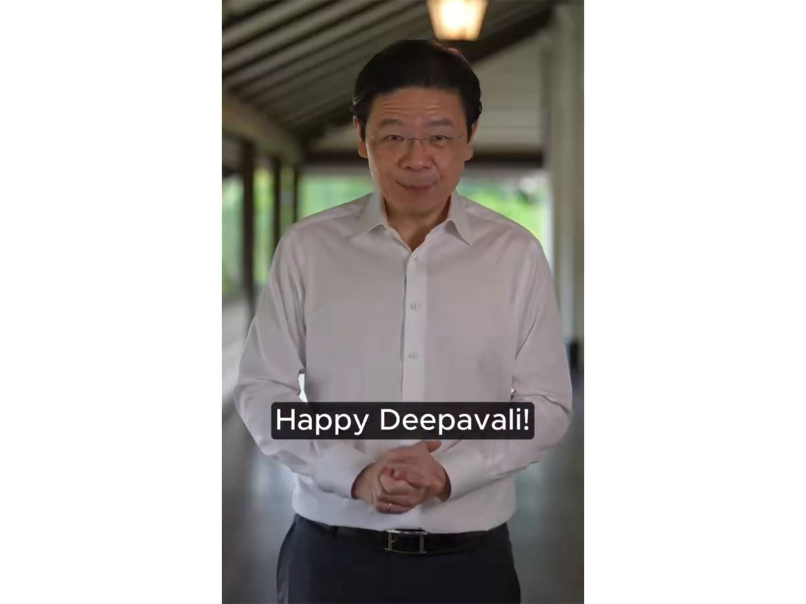 Singapore PM Wong greets citizens with a ‘bright and meaningful’ Deepavali message (Image Source: X/@LawrenceWongST) Singapore PM Wong greets citizens with a ‘bright and meaningful’ Deepavali message (Image Source: X/@LawrenceWongST)