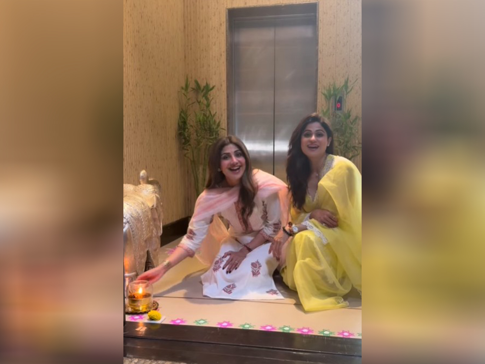 Actors Shilpa Shetty and Shamita Shetty (Image source: Shilpa's Instagram)