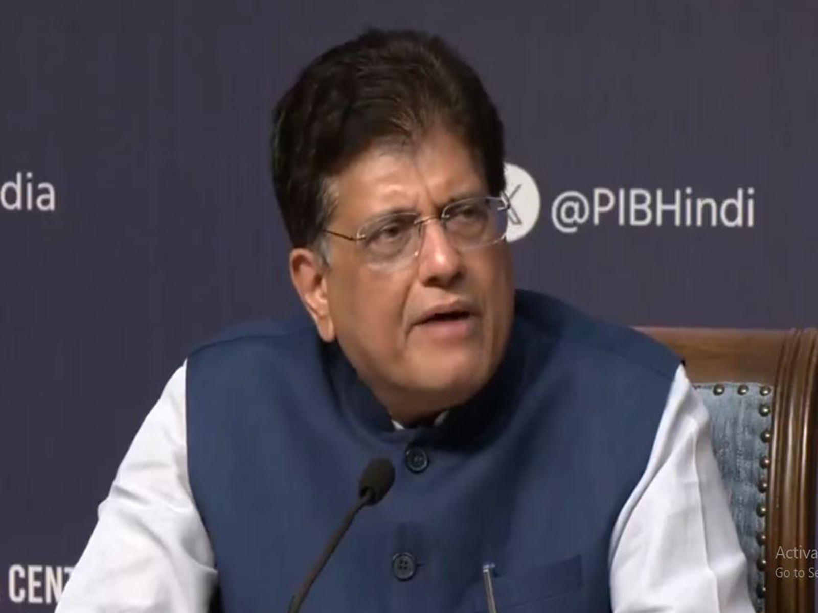 Union Commerce and Industry Minister Piyush Goyal (Photo/ANI) Union Commerce and Industry Minister Piyush Goyal (Photo/ANI)