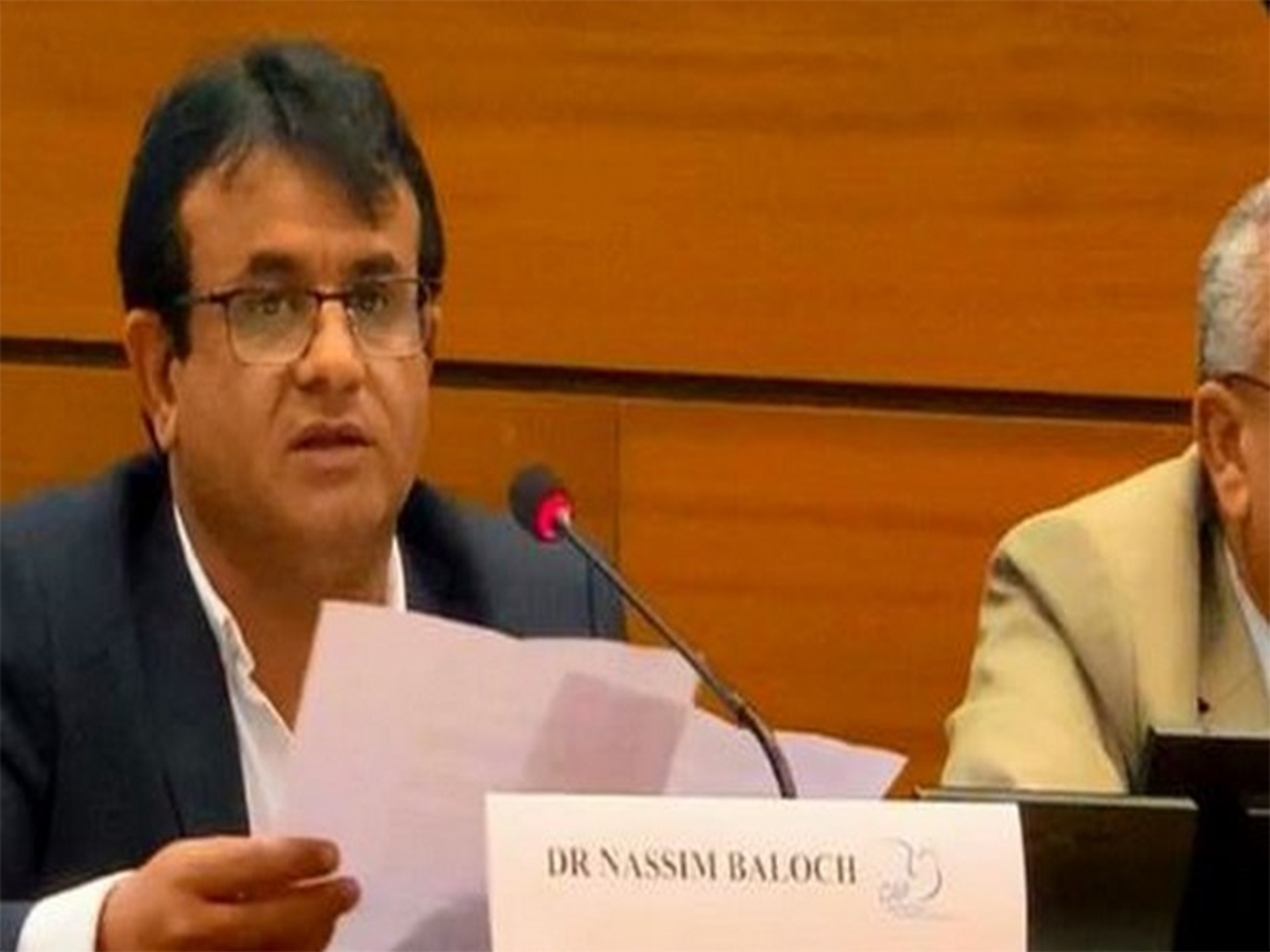 Baloch National Movement Chief Naseem Baloch (Photo/@TBPEnglish) Baloch National Movement Chief Naseem Baloch (Photo/@TBPEnglish)