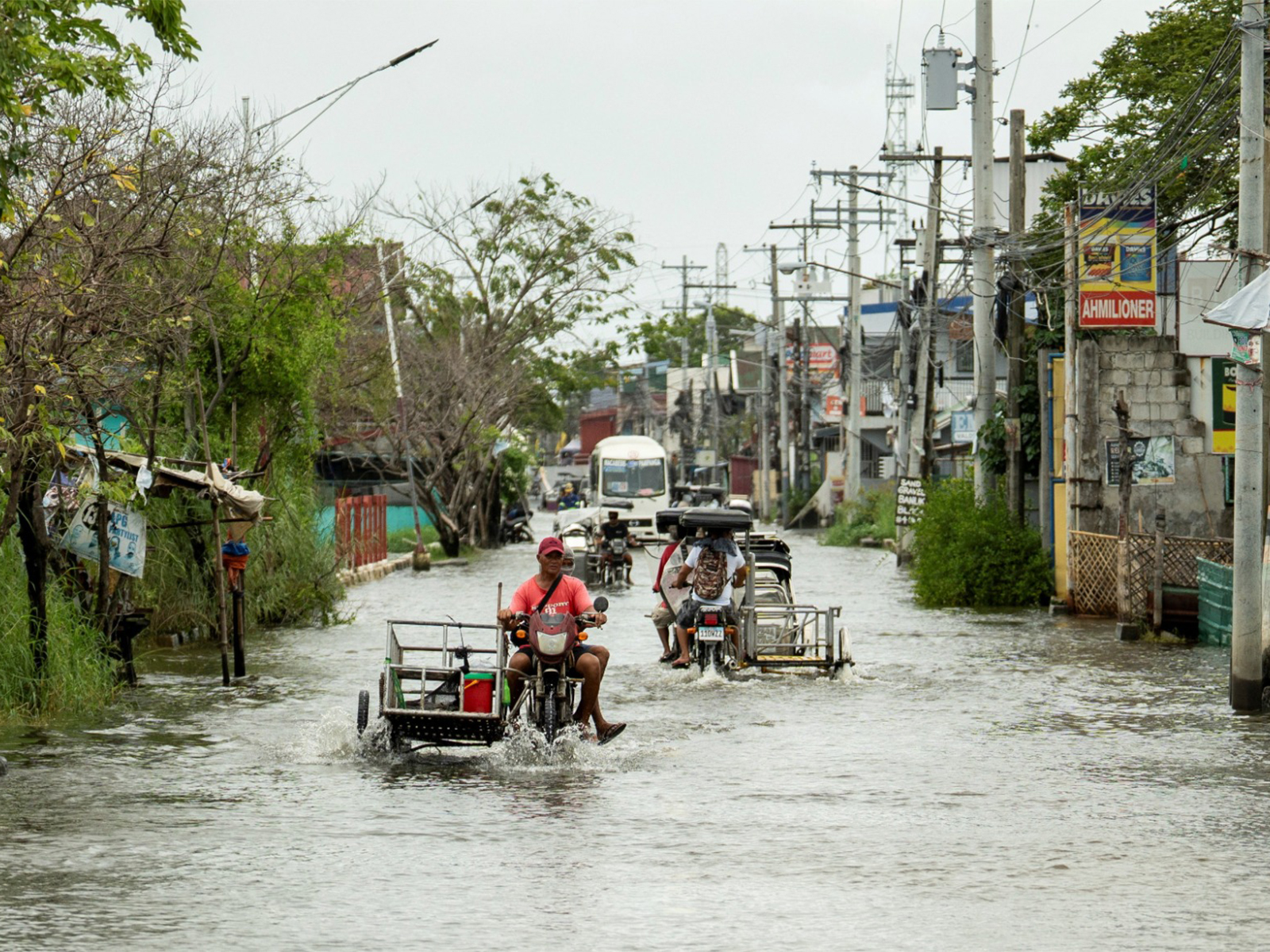 File photo following heavy rains after Super Typhoon Ragasa, in Philippines, September 23, 2025. (Photo/Reuters) File photo following heavy rains after Super Typhoon Ragasa, in Philippines, September 23, 2025. (Photo/Reuters)