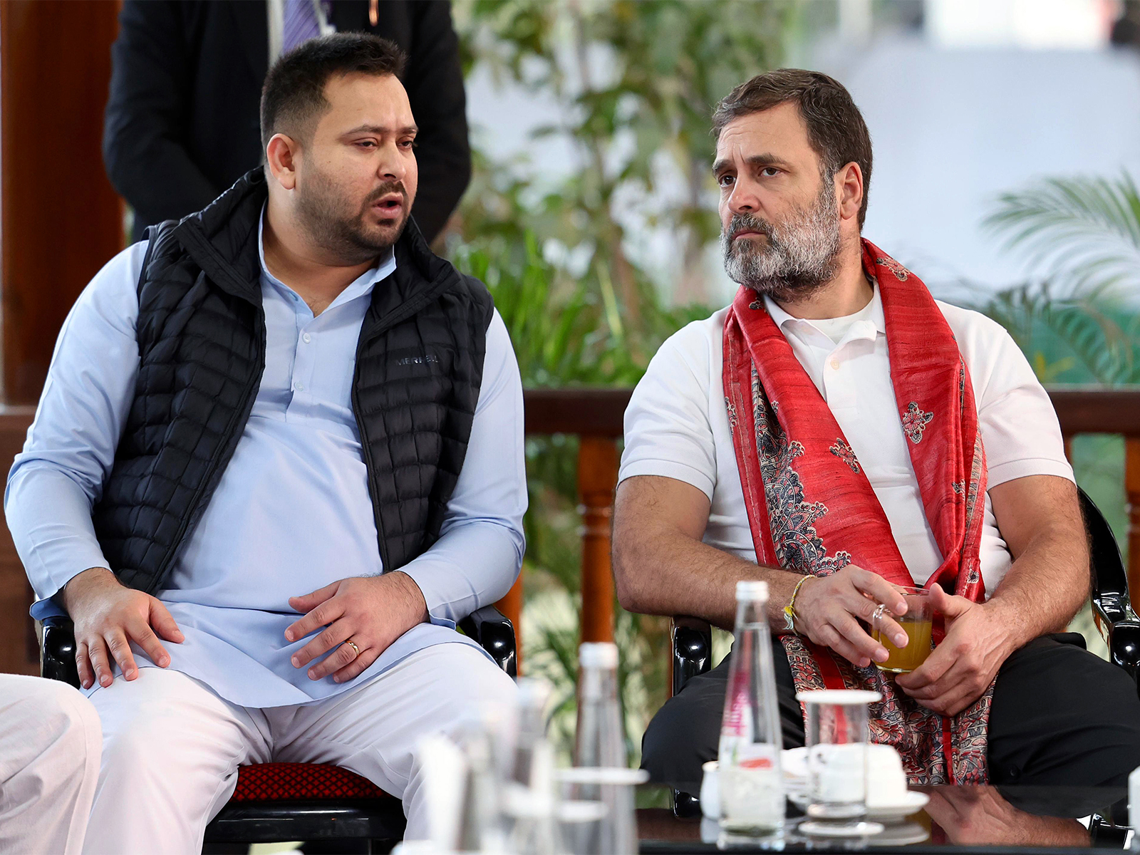 RJD leader Tejashwi Yadav and Congress MP Rahul Gandhi (File Photo/ANI) RJD leader Tejashwi Yadav and Congress MP Rahul Gandhi (File Photo/ANI)