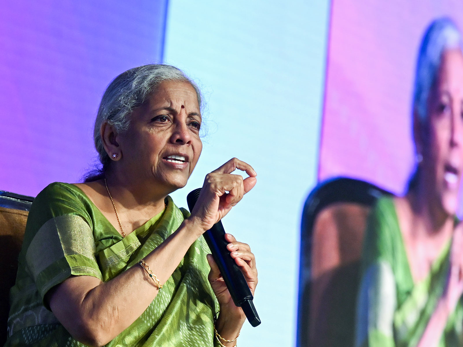 Union Finance Minister Nirmala Sitharaman (Photo/ANI) Union Finance Minister Nirmala Sitharaman (Photo/ANI)