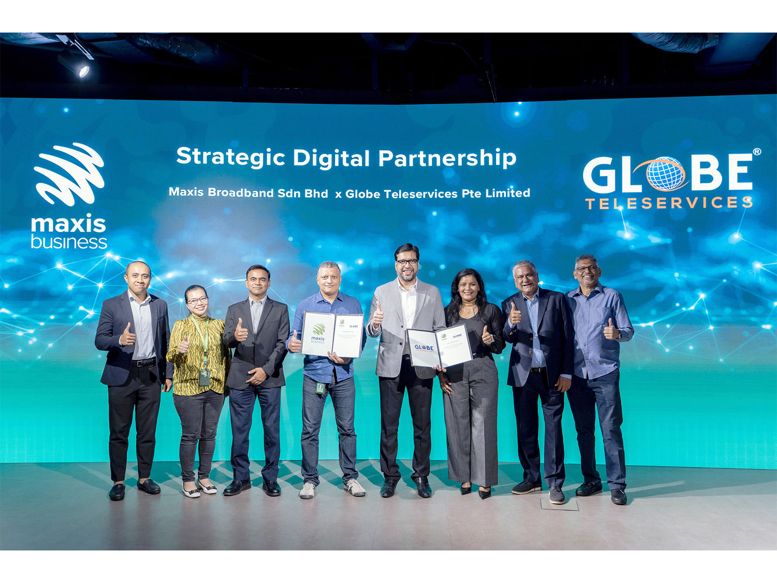 Globe Teleservices Partners with Maxis Globe Teleservices Partners with Maxis