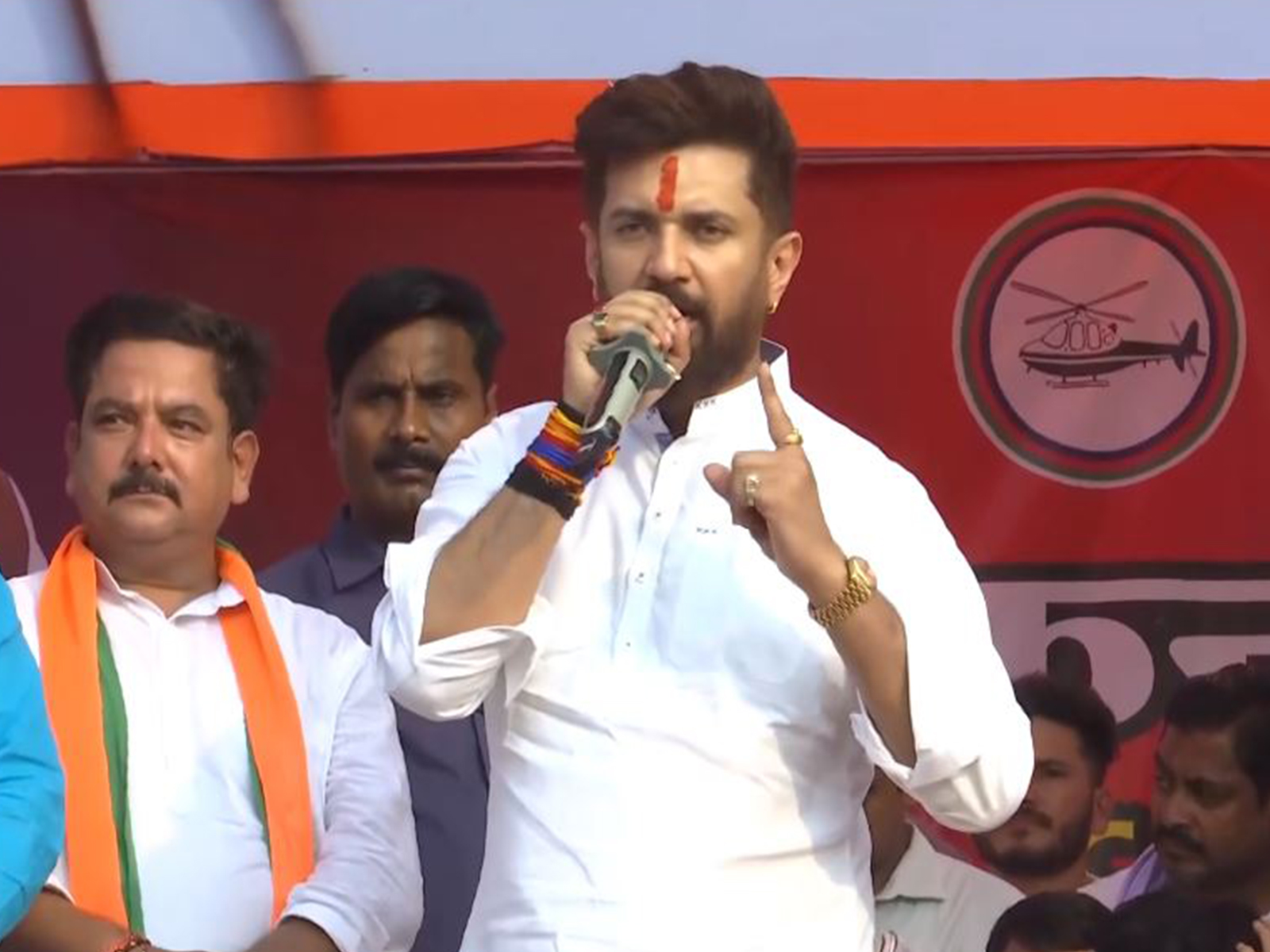 Lok Janshakti Party (Ram Vilas) National President Chirag Paswan (Photo/ANI) Lok Janshakti Party (Ram Vilas) National President Chirag Paswan (Photo/ANI)