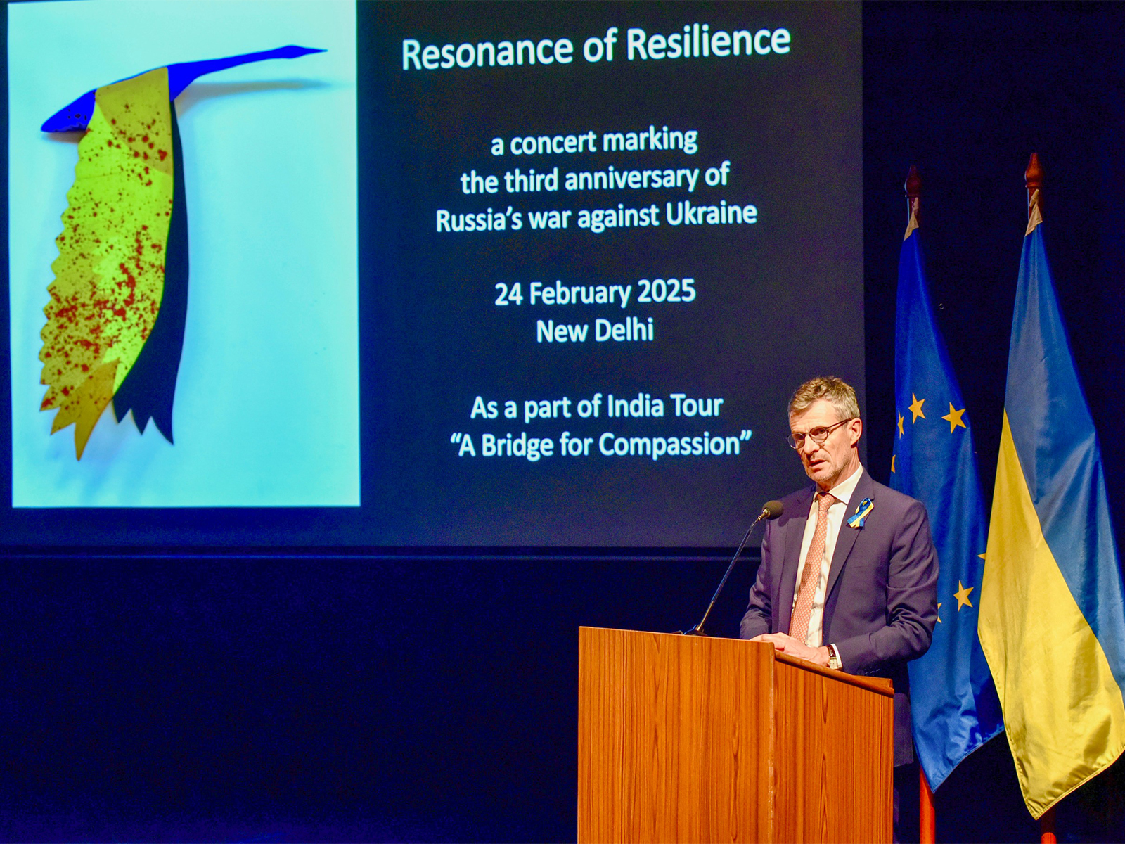 Ambassador of the European Union to India, Hervé Delphin (File Photo/ANI) Ambassador of the European Union to India, Hervé Delphin (File Photo/ANI)