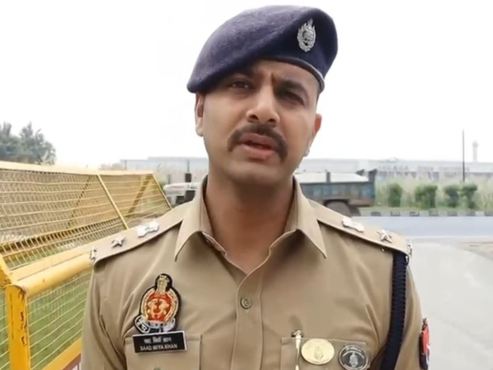 Greater Noida, Deputy Commissioner of Police, Saad Miya Khan (Photo/ANI)