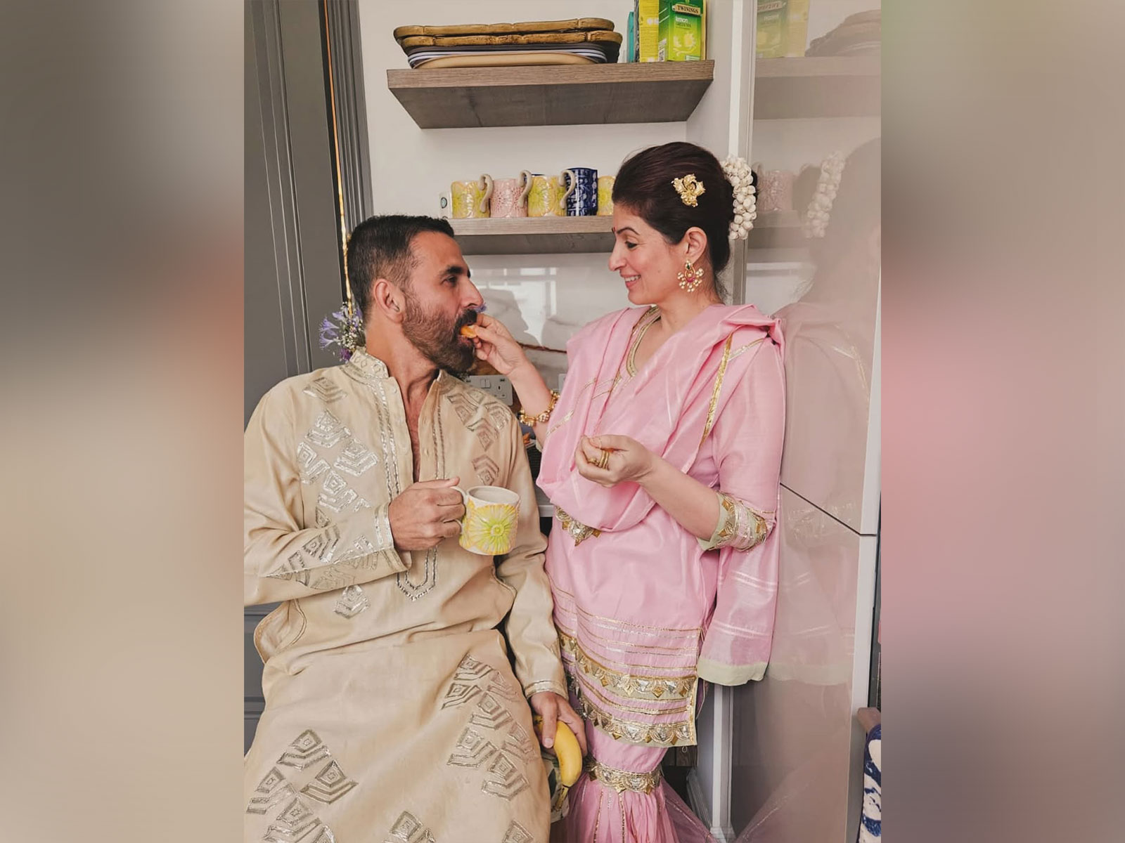 Twinkle Khanna, Akshat Kumar (Photo/instagram/@akshaykumar) Twinkle Khanna, Akshat Kumar (Photo/instagram/@akshaykumar)
