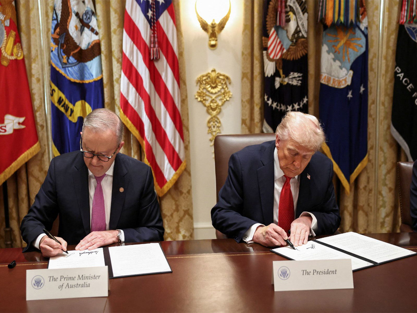 US, Australia sign billion-dollar deals on critical minerals, defence cooperation (Photo/Reuters) US, Australia sign billion-dollar deals on critical minerals, defence cooperation (Photo/Reuters)
