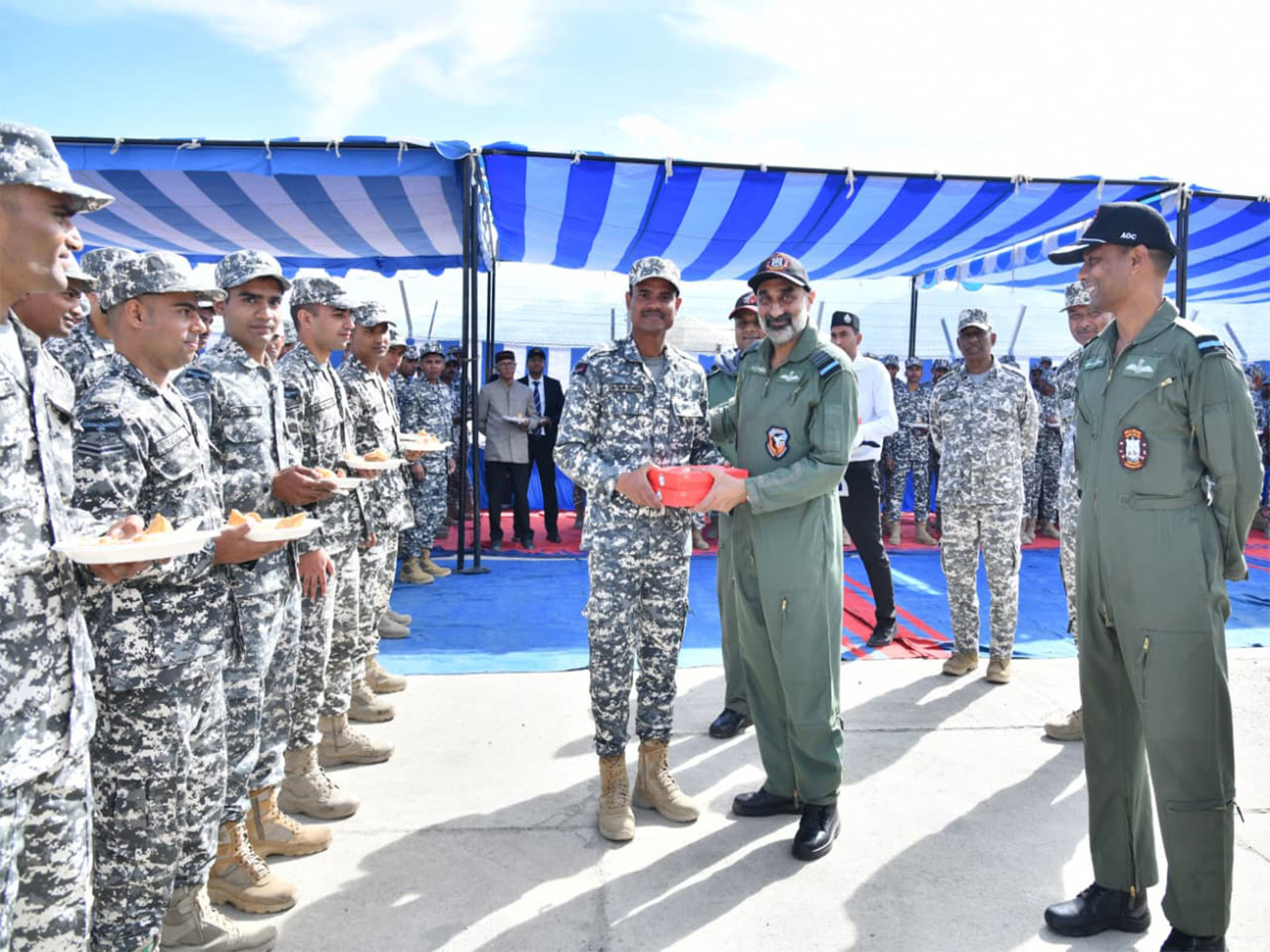 Chief of the Air Staff AP Singh visits Ladakh (Photo/X/@IAF_MCC) Chief of the Air Staff AP Singh visits Ladakh (Photo/X/@IAF_MCC)
