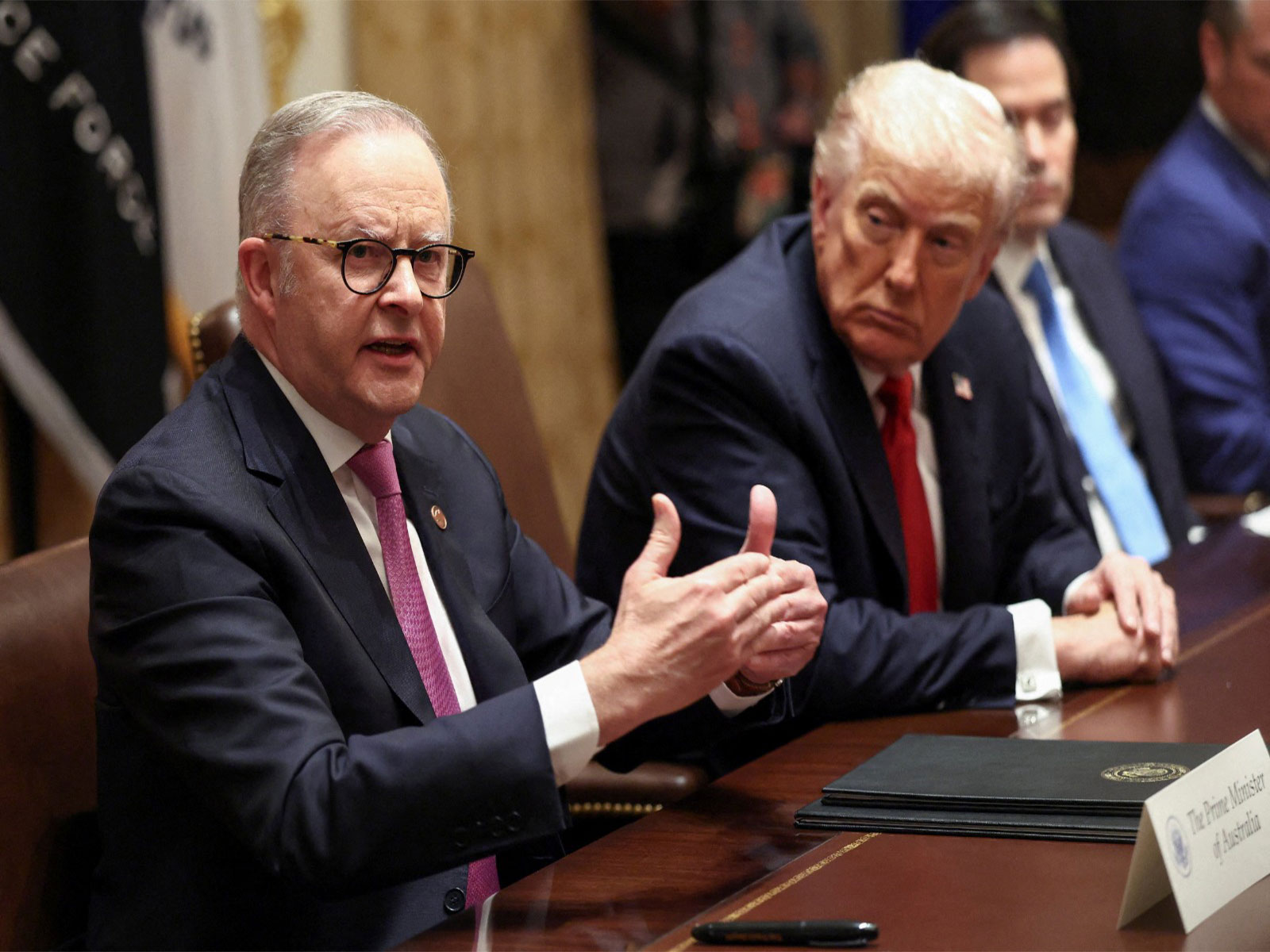US President Donald Trump and Australian Prime Minister Anthony Albanese (Photo/Reuters) US President Donald Trump and Australian Prime Minister Anthony Albanese (Photo/Reuters)