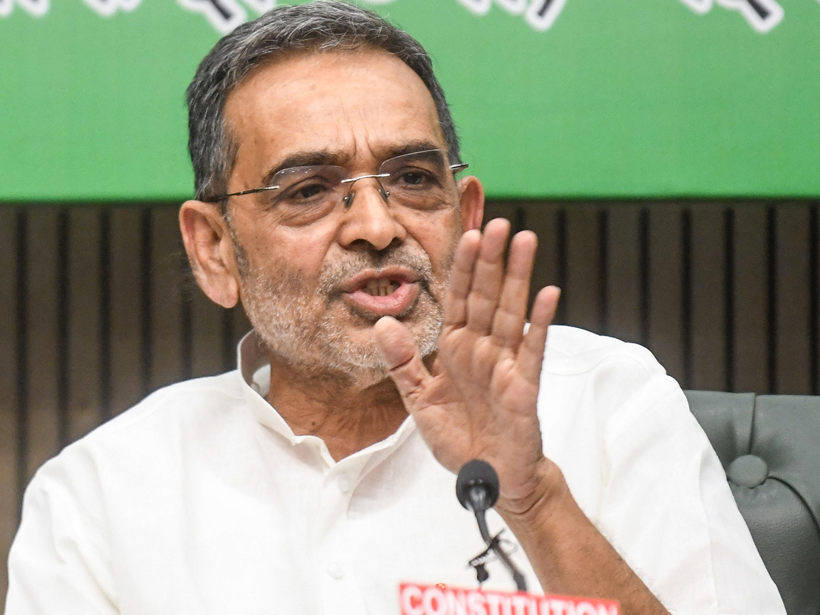 Rashtriya Lok Morcha (RLM) National President Upendra Kushwaha (Photo/ANI) Rashtriya Lok Morcha (RLM) National President Upendra Kushwaha (Photo/ANI)
