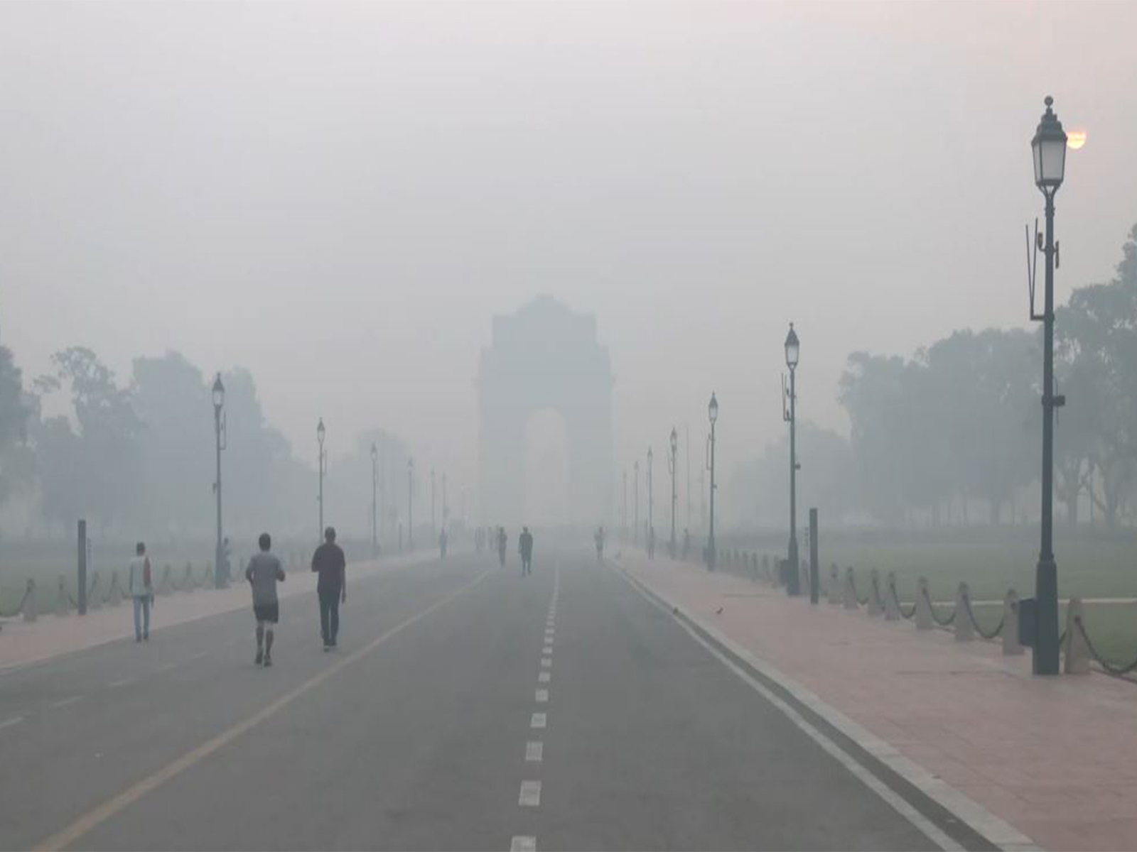 Visuals from India Gate (Photo/ANI)