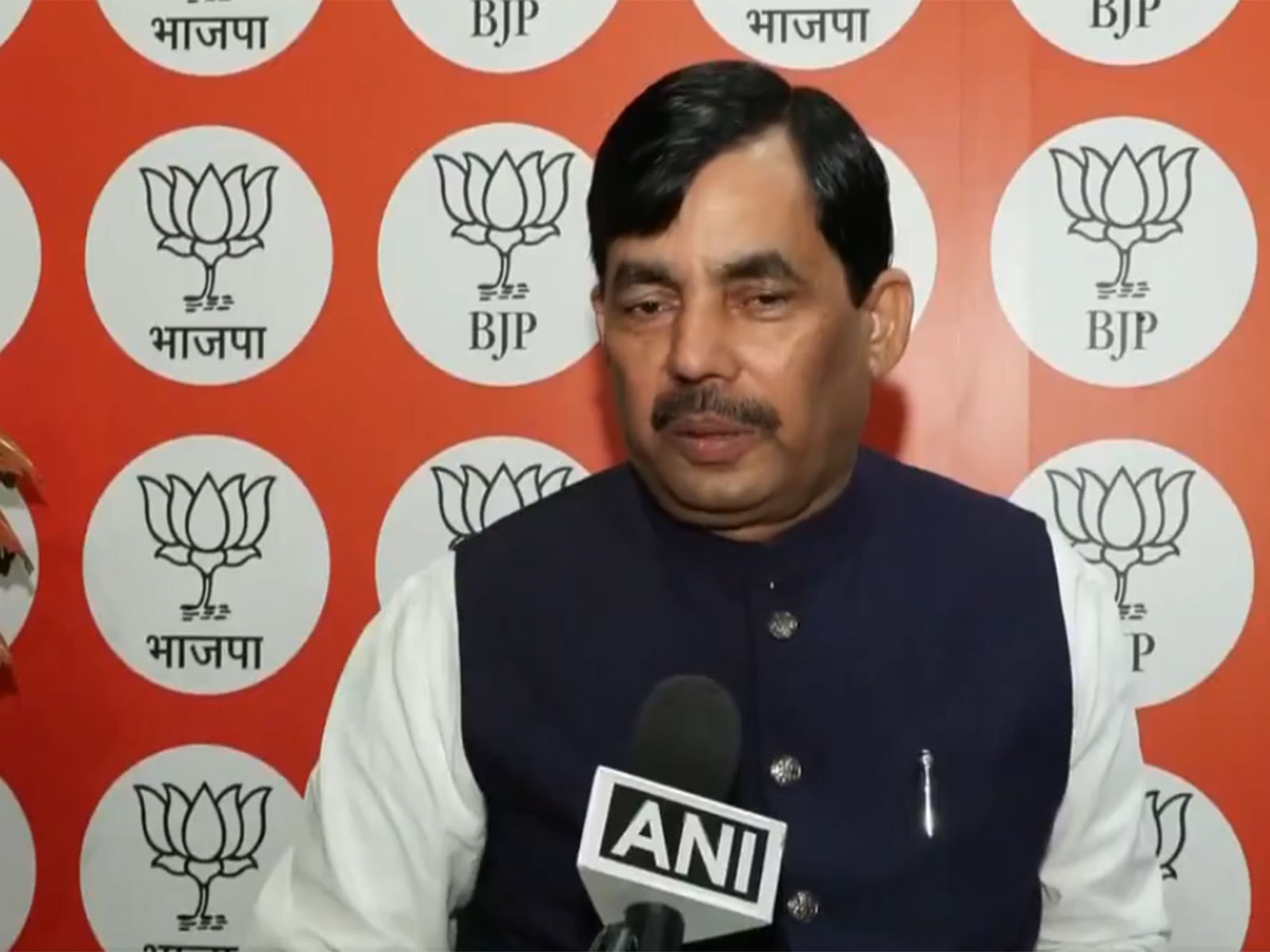 BJP national spokesperson Syed Shahnawaz Hussain (Photo/ANI) BJP national spokesperson Syed Shahnawaz Hussain (Photo/ANI)