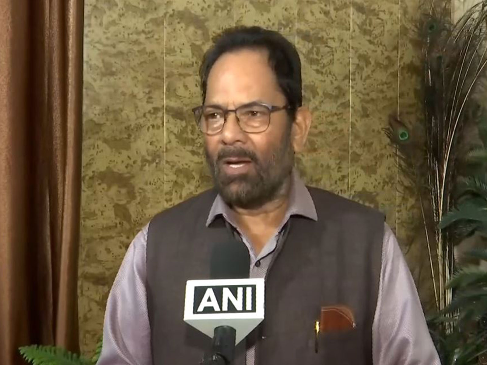 BJP leader Mukhtar Abbas Naqvi (Photo/ANI) BJP leader Mukhtar Abbas Naqvi (Photo/ANI)