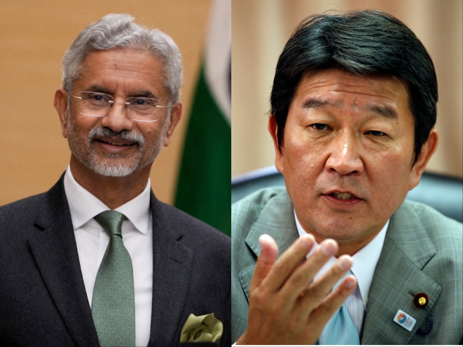 External Affairs Minister S Jaishankar and Japan FM Motegi Toshimitsu (File Photos/Reuters) External Affairs Minister S Jaishankar and Japan FM Motegi Toshimitsu (File Photos/Reuters)