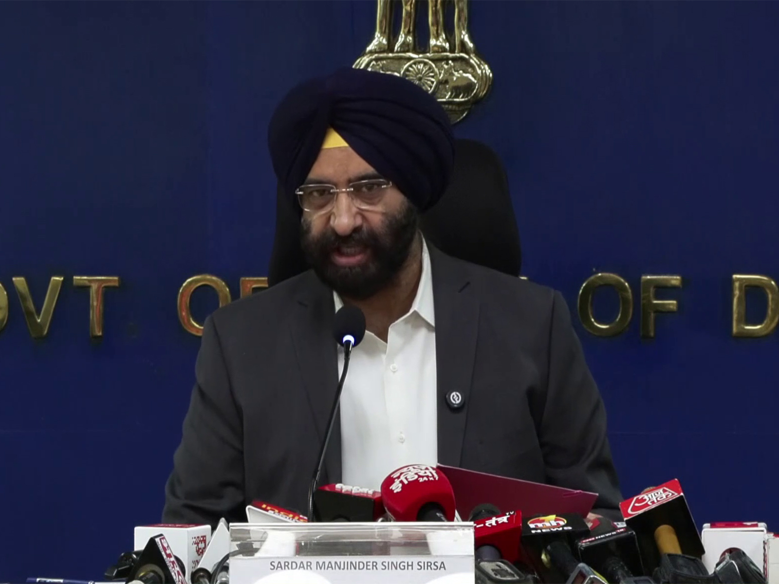Delhi Minister Manjinder Singh Sirsa (Photo: ANI) Delhi Minister Manjinder Singh Sirsa (Photo: ANI)