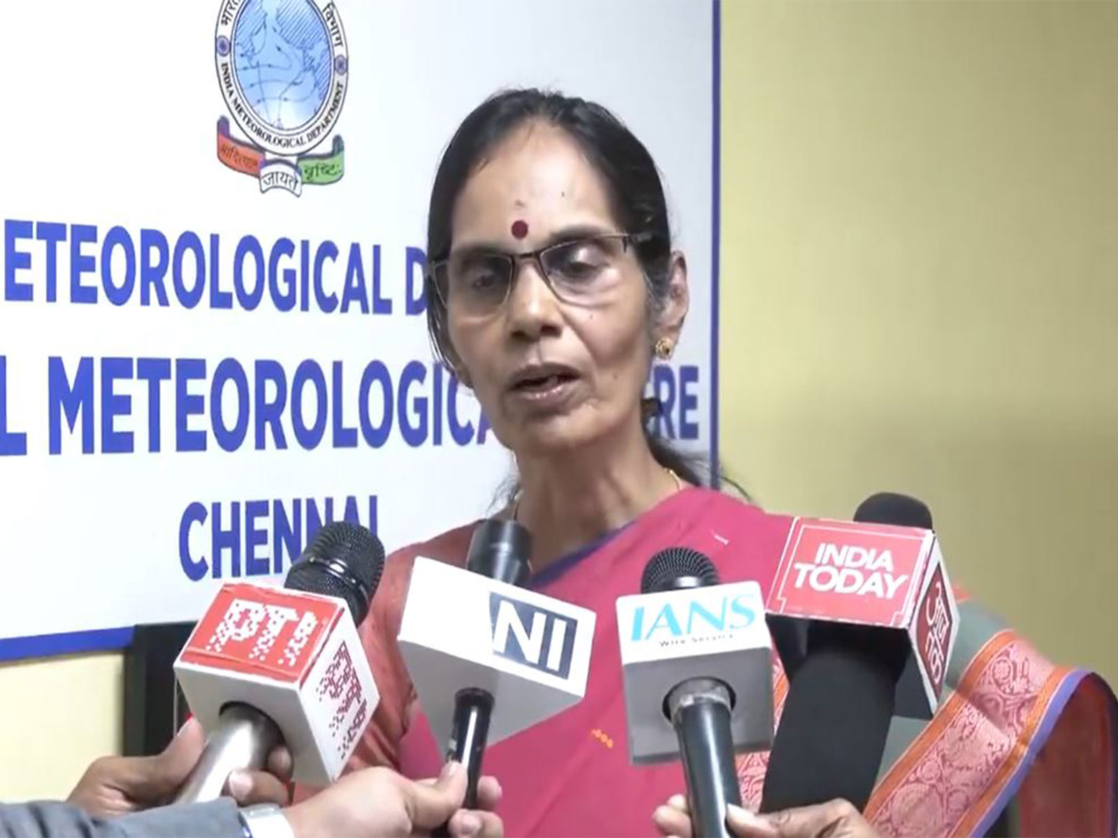 B Amudha, Director, Regional Metrological Centre, Chennai (Photo/ANI) B Amudha, Director, Regional Metrological Centre, Chennai (Photo/ANI)
