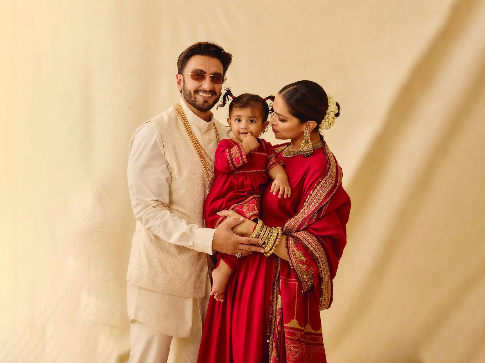 Deepika Padukone and Ranveer Singh with their daughter Dua (Image source: Deepika's Instagram) Deepika Padukone and Ranveer Singh with their daughter Dua (Image source: Deepika's Instagram)