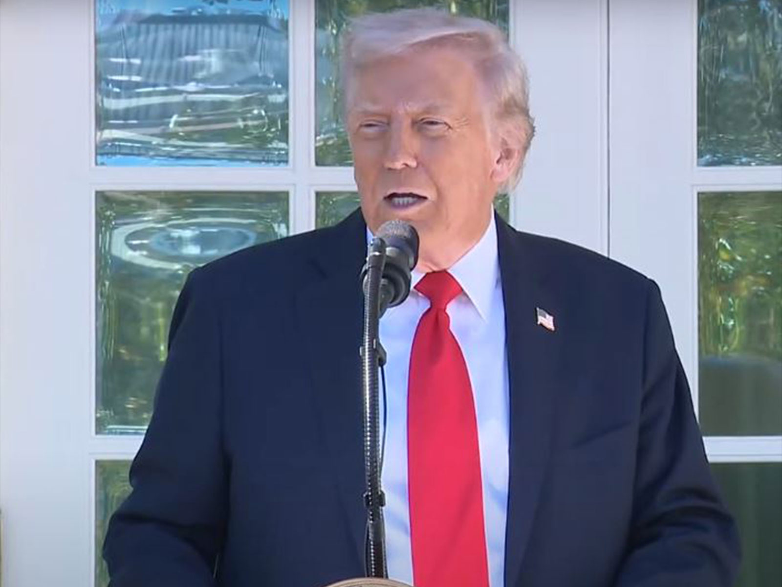 US President Donald Trump (Photo/WhiteHouseYoutube) US President Donald Trump (Photo/WhiteHouseYoutube)