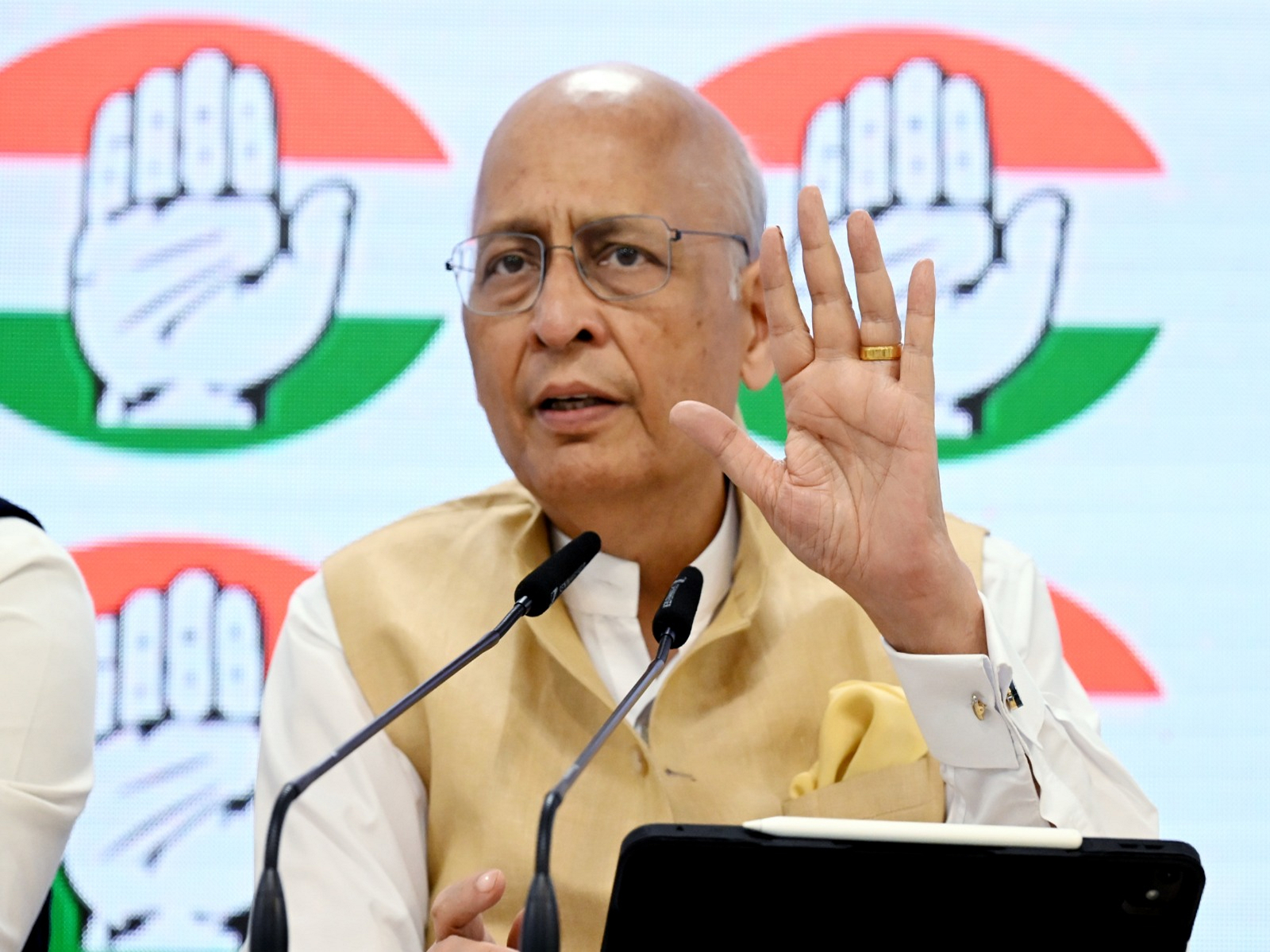 Congress leader Abhishek Manu Singhvi (Photo/ANI) Congress leader Abhishek Manu Singhvi (Photo/ANI)