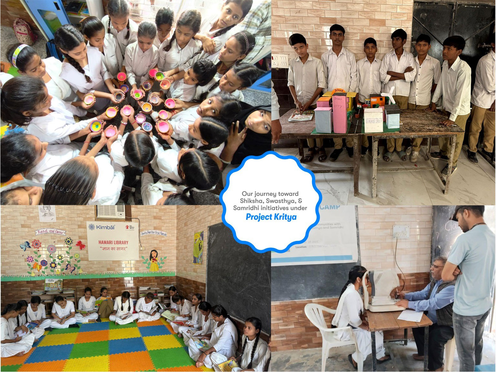Kimbal’s Diwali of Empowerment: Lighting the Path for Many towards Siksha Swasthya and Samriddhi Kimbal’s Diwali of Empowerment: Lighting the Path for Many towards Siksha Swasthya and Samriddhi