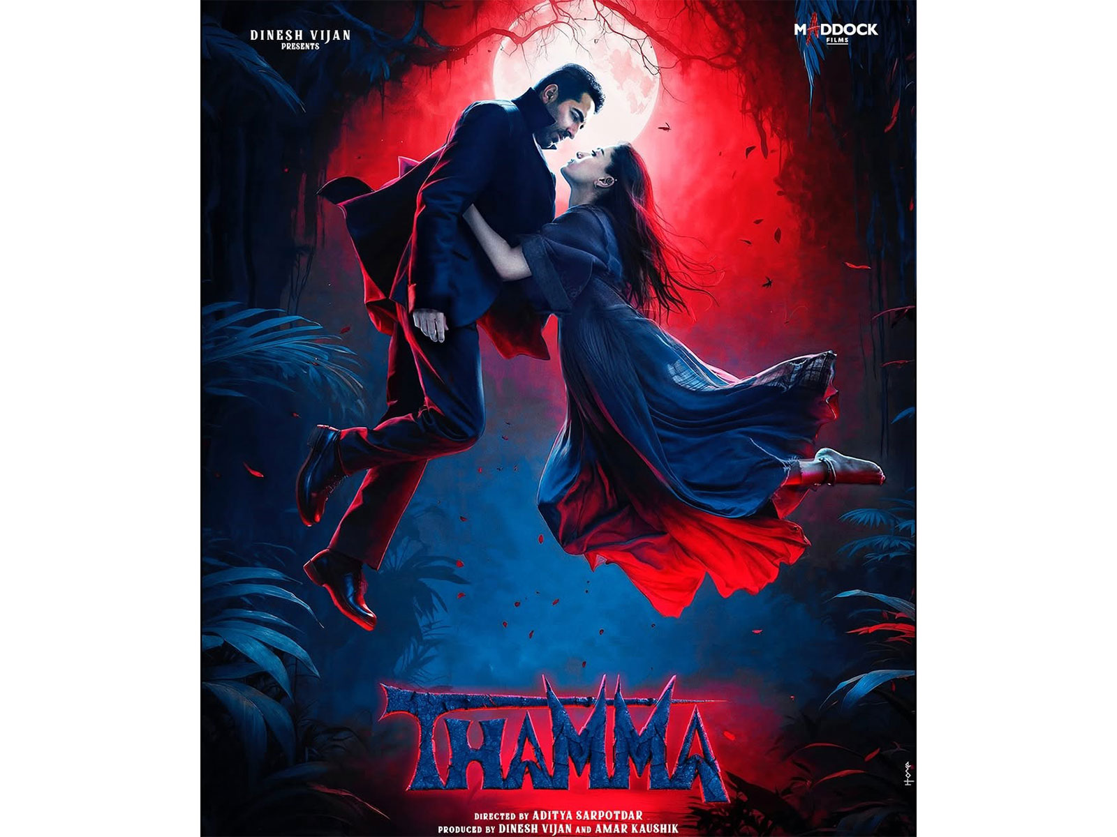 Thamma poster (Photo : Instagram/@maddockfilms) Thamma poster (Photo : Instagram/@maddockfilms)