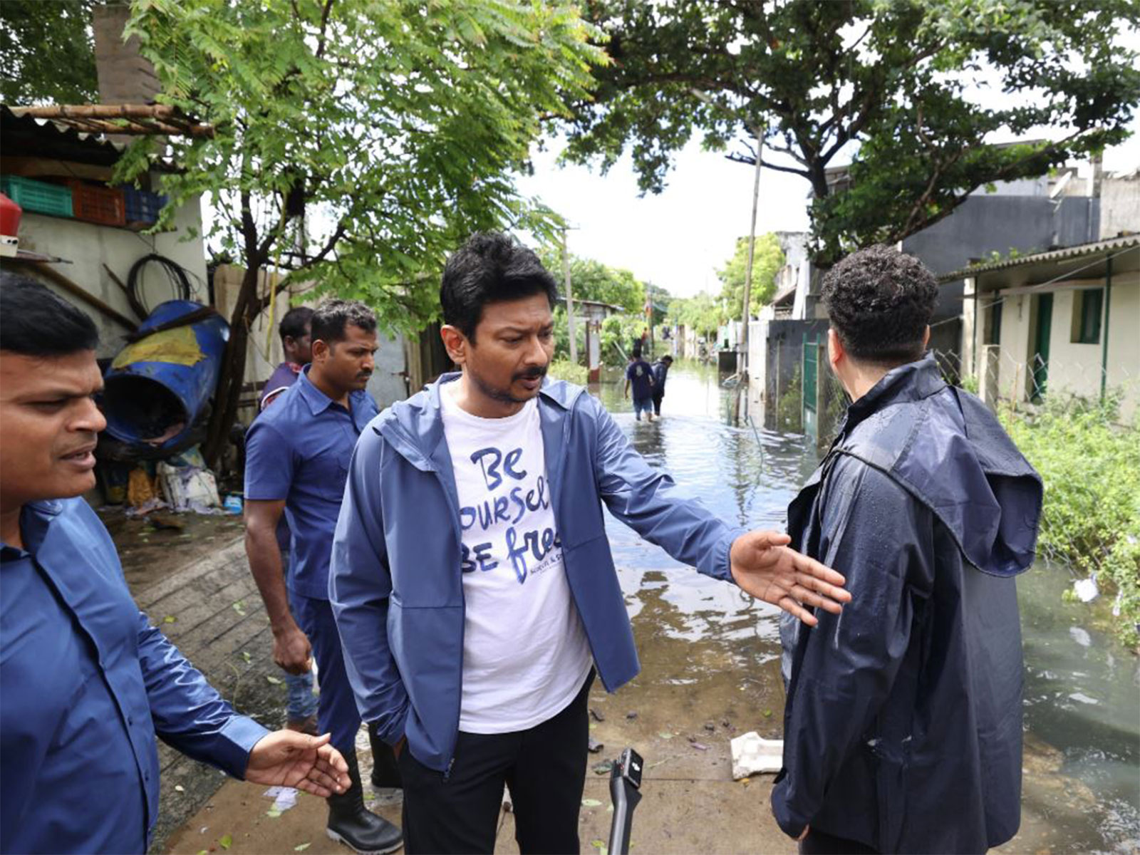 Udhayanidhi Stalin conducts inspection in Chennai (Photo/@Udhaystalin) Udhayanidhi Stalin conducts inspection in Chennai (Photo/@Udhaystalin)