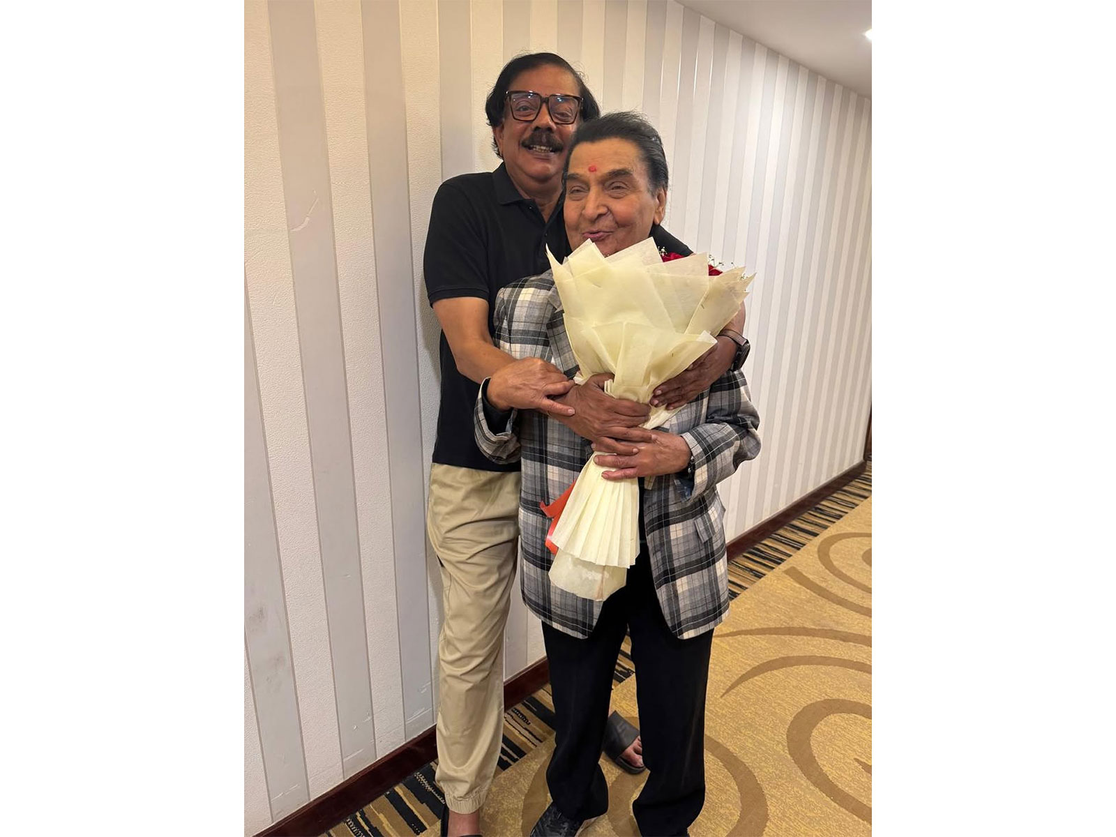 Filmmaker Priyadarshan with legendary actor Asrani (Image source: Priyadarshan's Instagram) Filmmaker Priyadarshan with legendary actor Asrani (Image source: Priyadarshan's Instagram)
