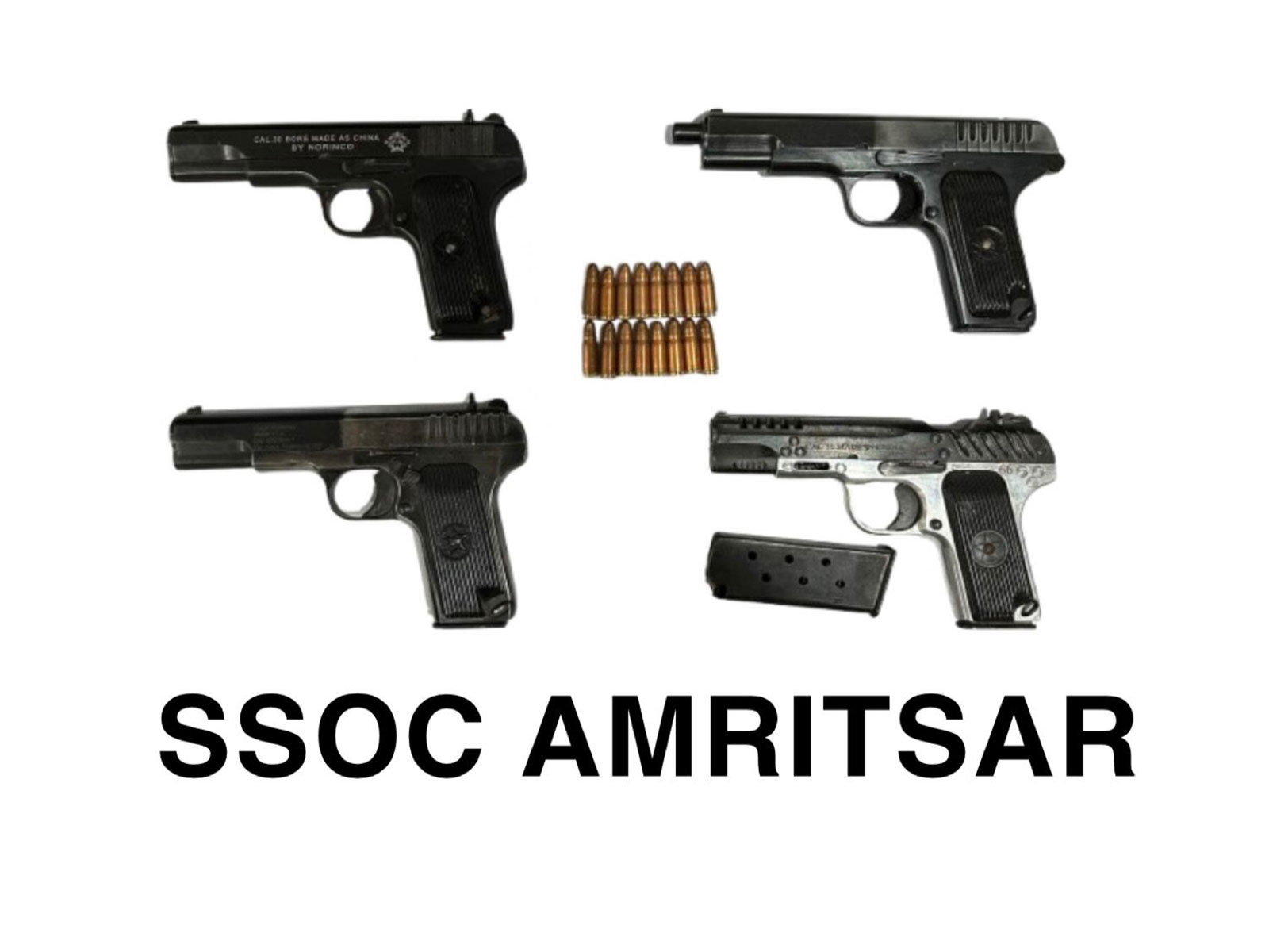 Punjab Police foils cross border smuggling network, recovers pistol in Amritsar (Photo/ @DGPPunjabPoliceX) Punjab Police foils cross border smuggling network, recovers pistol in Amritsar (Photo/ @DGPPunjabPoliceX)