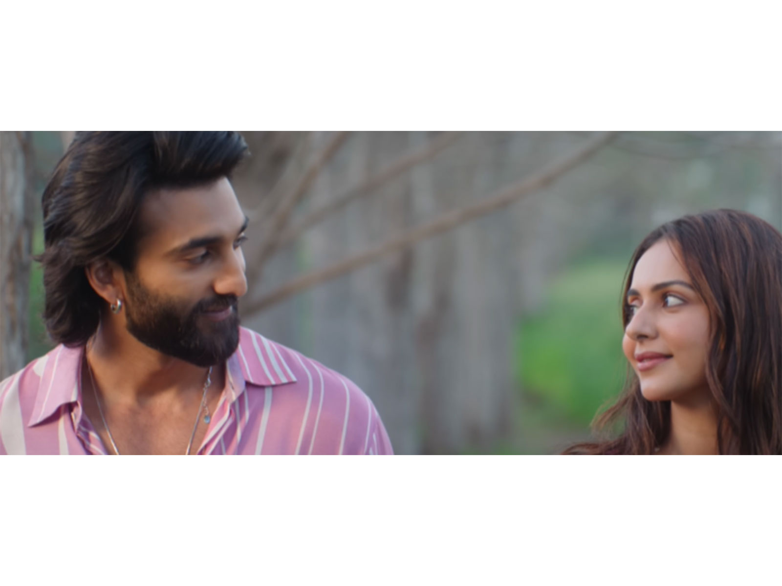Meezaan Jafri and Rakul Preet Singh (Image source: YouTube@T-Series) Meezaan Jafri and Rakul Preet Singh (Image source: YouTube@T-Series)