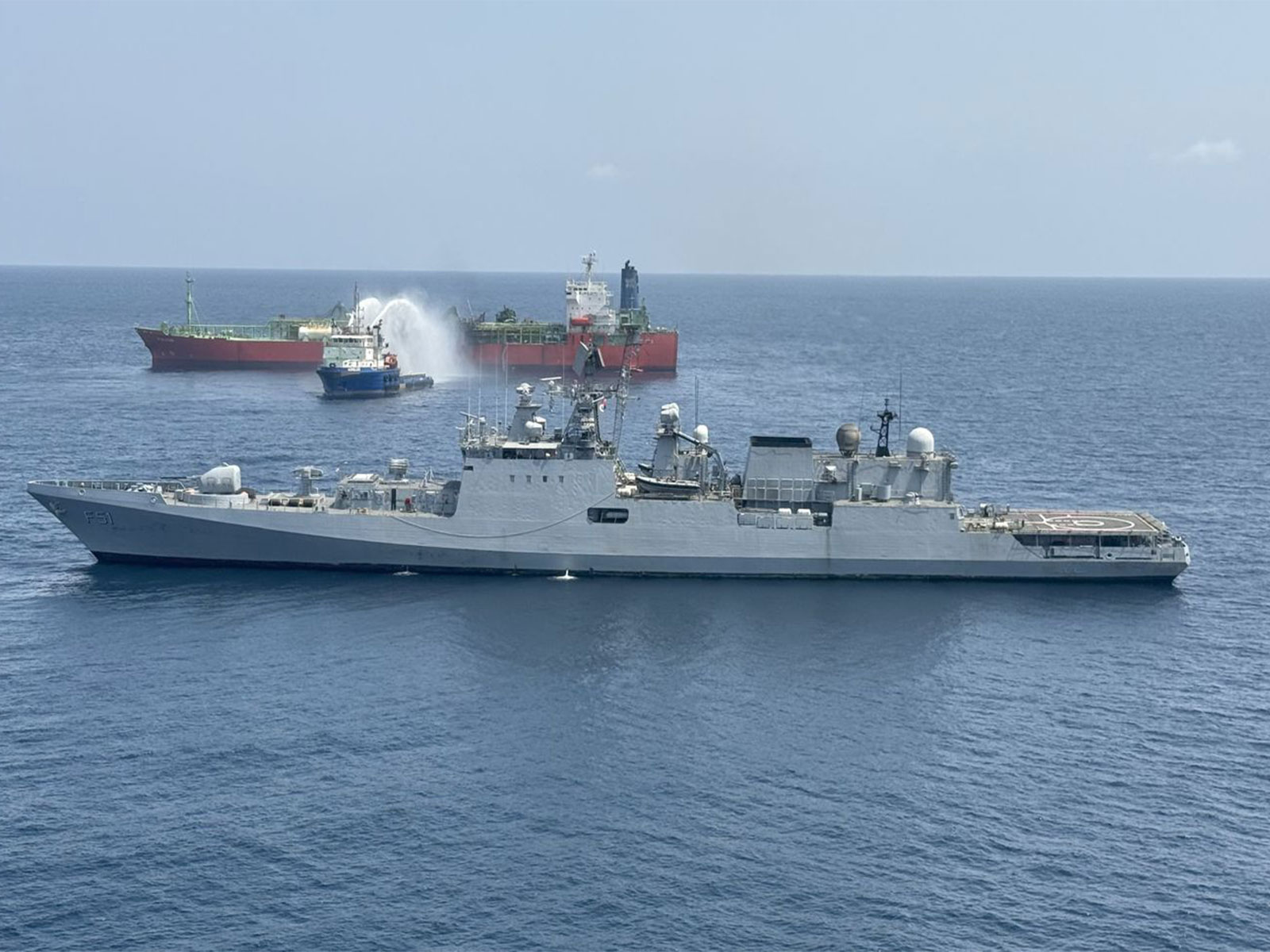 INS Trikand (Photo:X/@indiannavy) INS Trikand (Photo:X/@indiannavy)