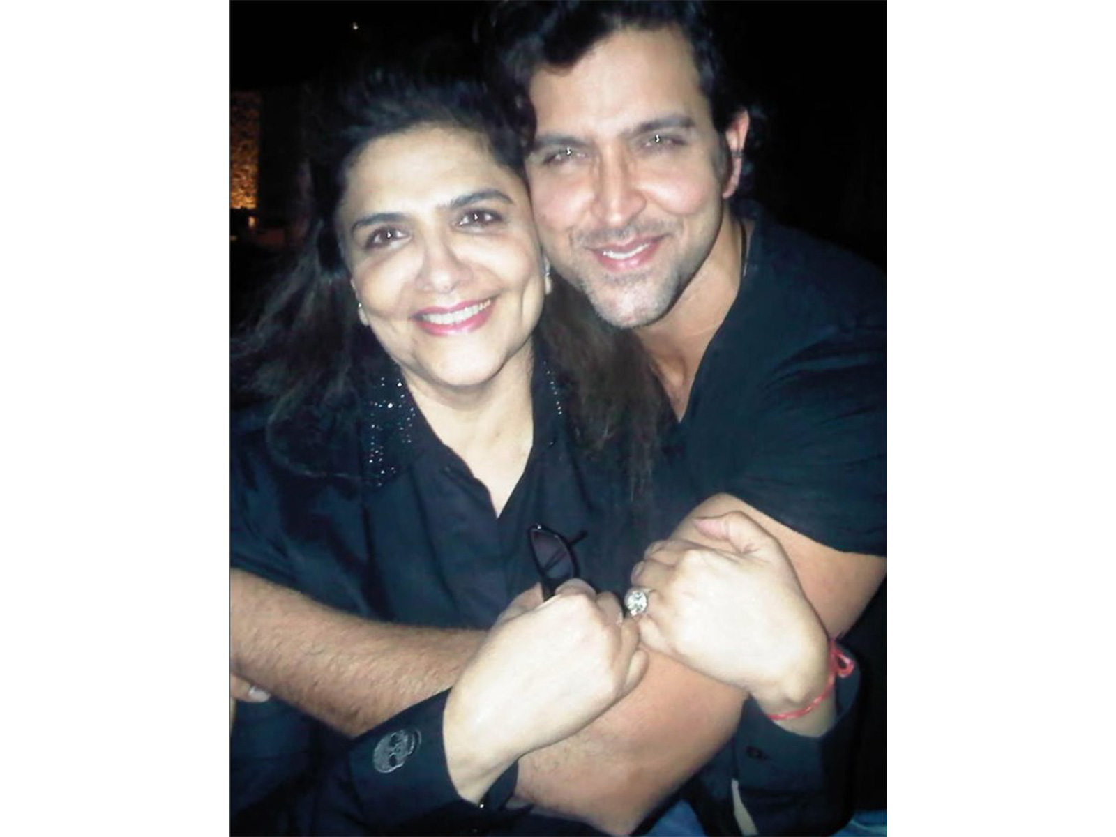 Hrithik Roshan with his mother (Image source: Instagram/ @hrithikroshan) Hrithik Roshan with his mother (Image source: Instagram/ @hrithikroshan)