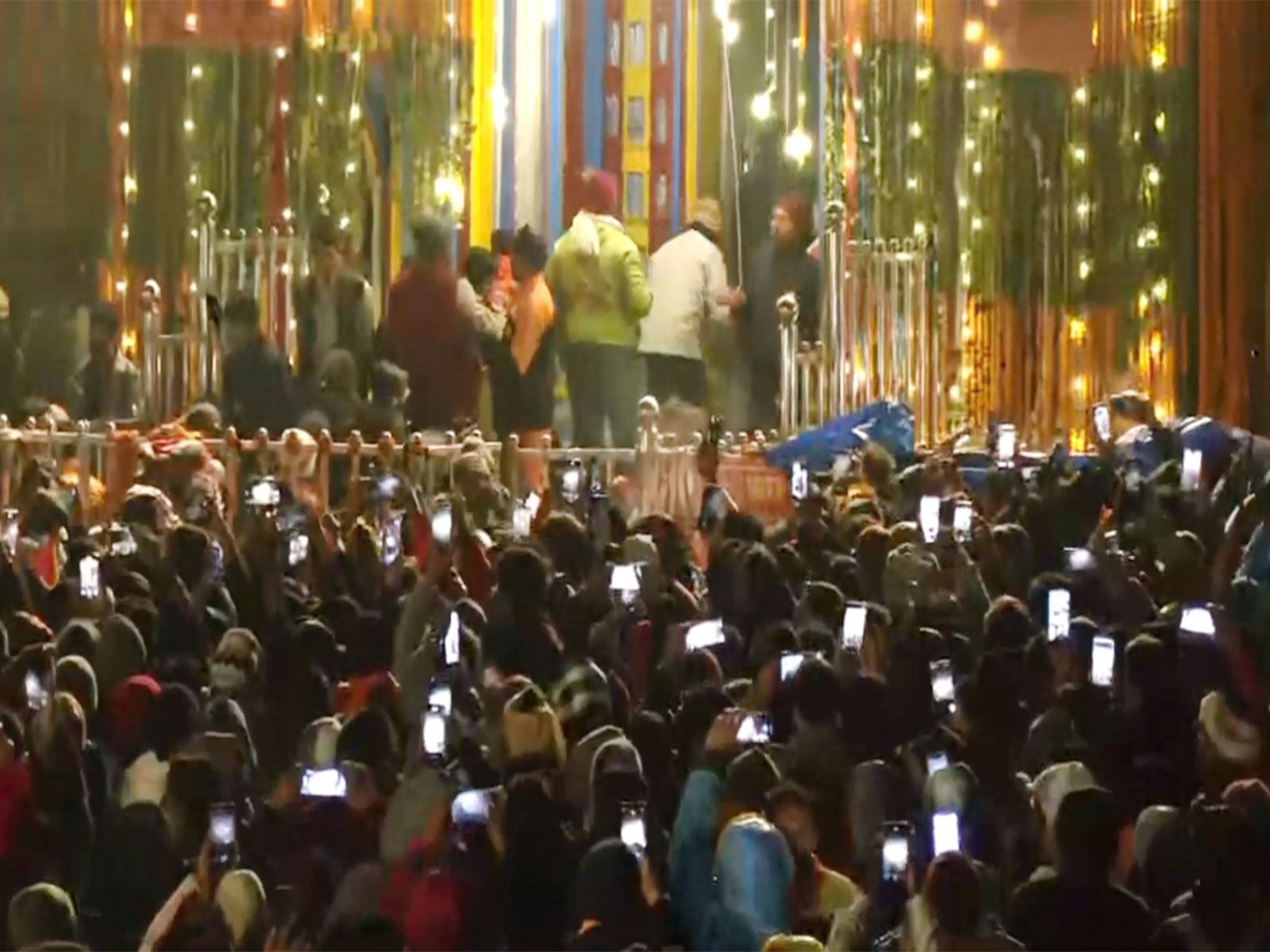 Visuals from Kedarnath Dham evening Aarti ( File Photo/ANI) Visuals from Kedarnath Dham evening Aarti ( File Photo/ANI)