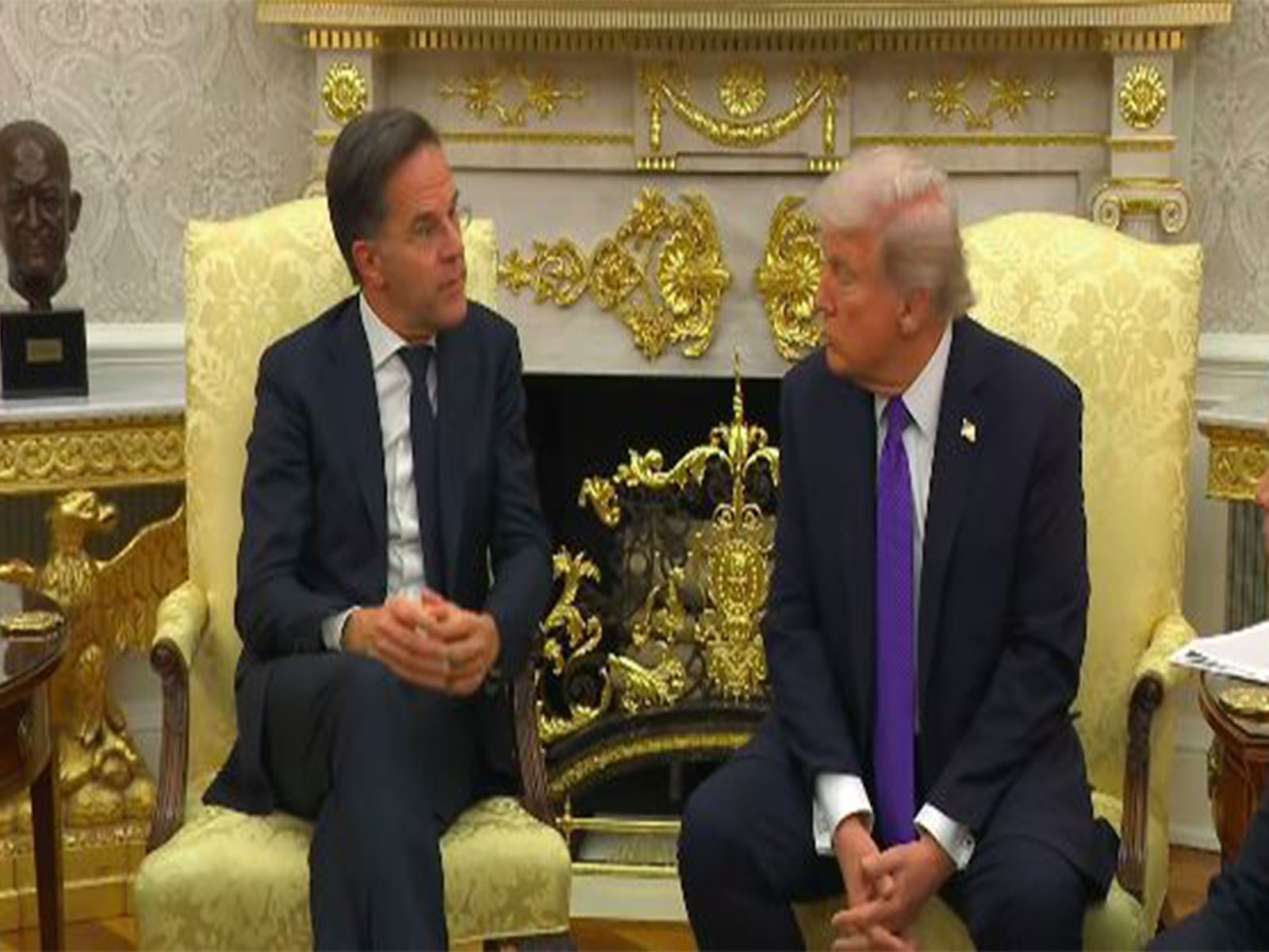 US President Donald Trump with NATO Secretary General Mark Rutte (Photo/Youtube: White House) US President Donald Trump with NATO Secretary General Mark Rutte (Photo/Youtube: White House)