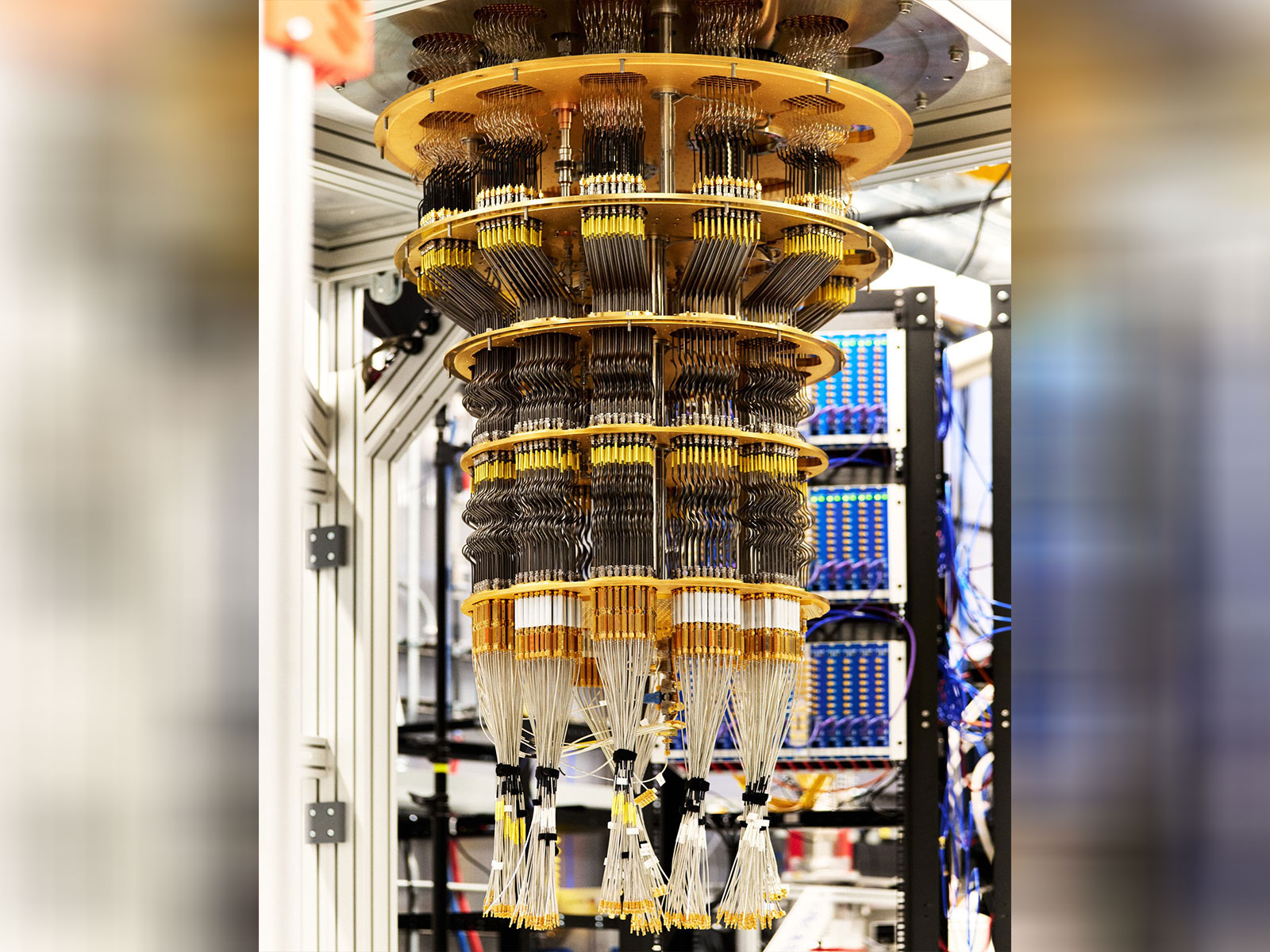 Google's Quantum computer (Photo/X @sundarpichai) Google's Quantum computer (Photo/X @sundarpichai)