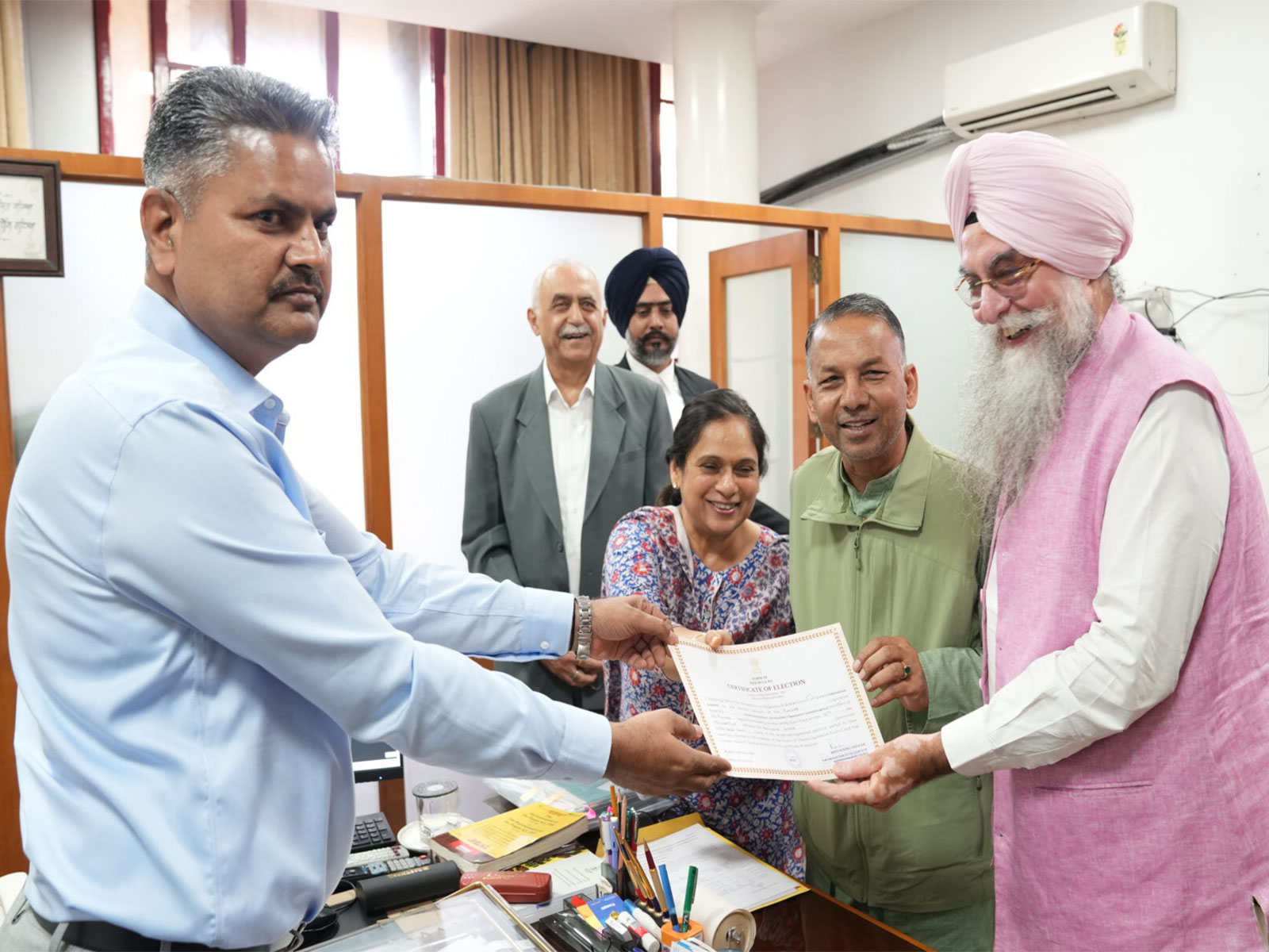 Padma Shri Rajinder Gupta, Emeritus Chairman of Trident Group, Elected Unopposed to Rajya Sabha from Punjab Padma Shri Rajinder Gupta, Emeritus Chairman of Trident Group, Elected Unopposed to Rajya Sabha from Punjab