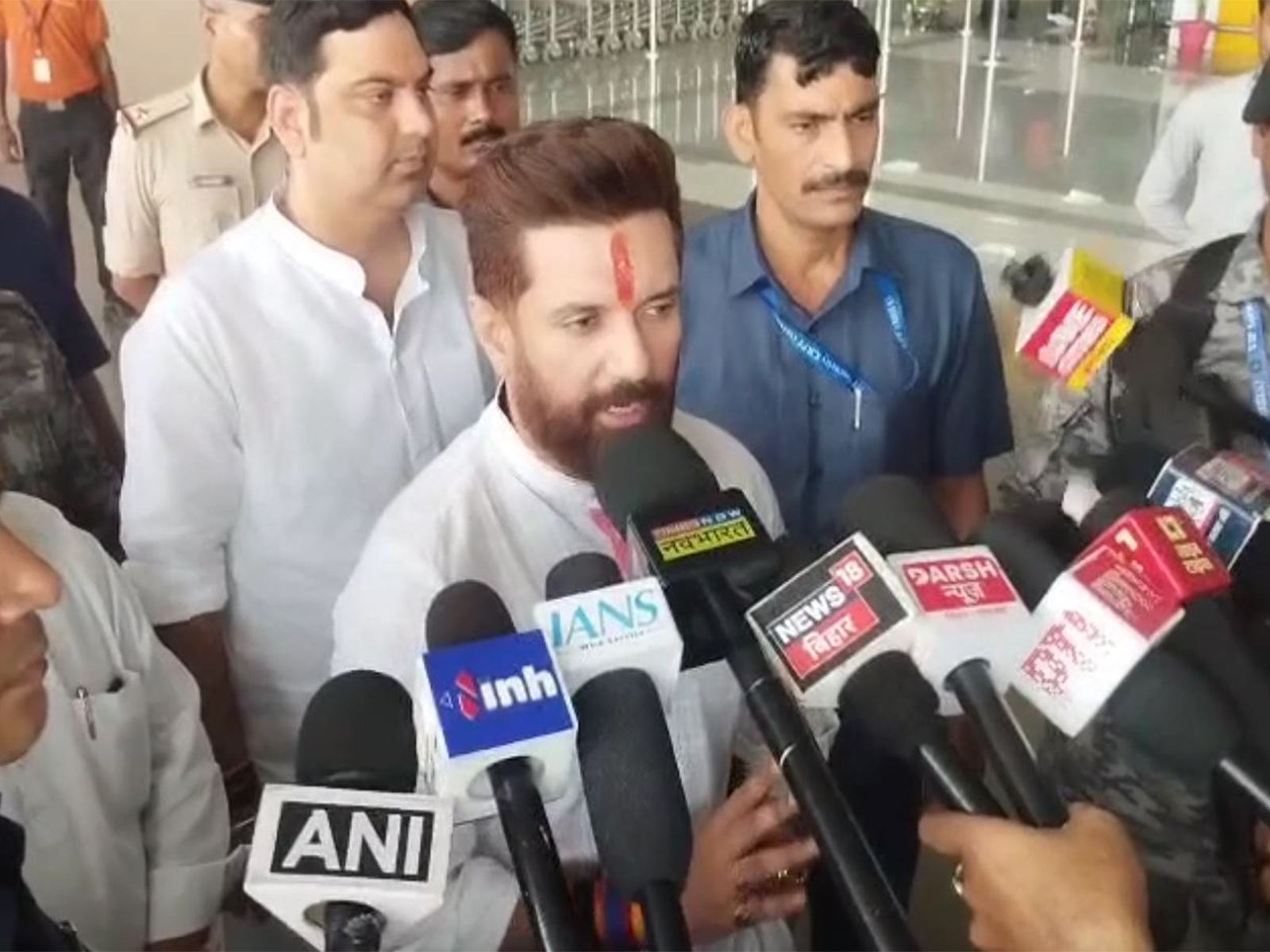 Lok Janshakti Party (Ram Vilas) chief Chirag Paswan (Photo/ANI) Lok Janshakti Party (Ram Vilas) chief Chirag Paswan (Photo/ANI)