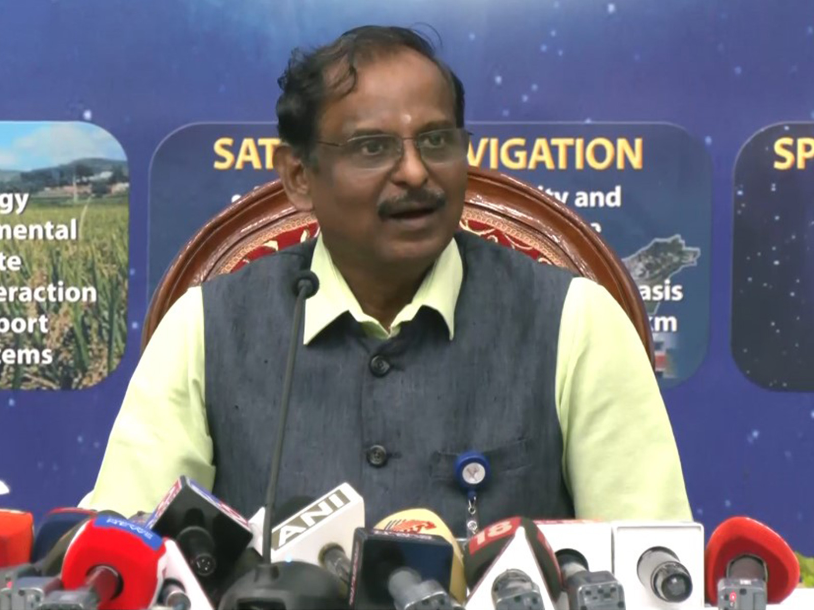 V Narayanan, Chairman of the Indian Space Research Organisation (Photo/ANI) V Narayanan, Chairman of the Indian Space Research Organisation (Photo/ANI)