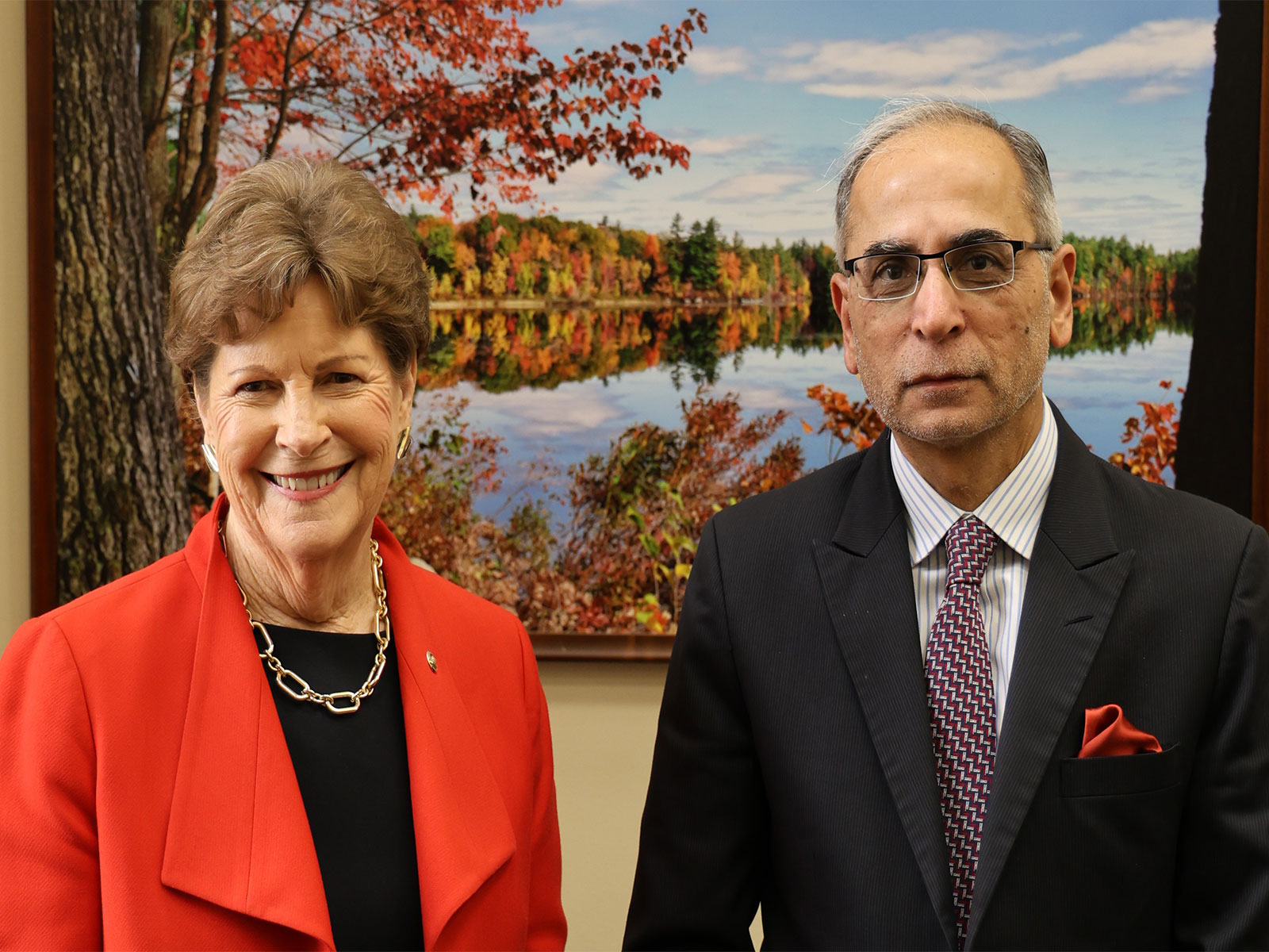 Senator Jeanne Shaheen with Ambassador of India to the US Vinay Mohan Kwatra (Photo: X@SFRCdems) Senator Jeanne Shaheen with Ambassador of India to the US Vinay Mohan Kwatra (Photo: X@SFRCdems)