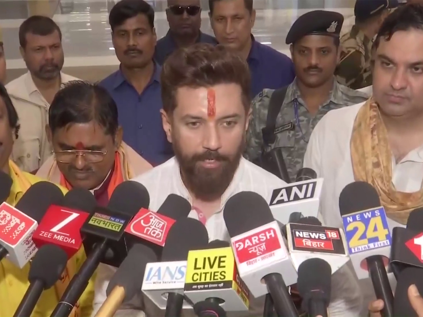 Union Minister Chirag Paswan (Photo: ANI) Union Minister Chirag Paswan (Photo: ANI)