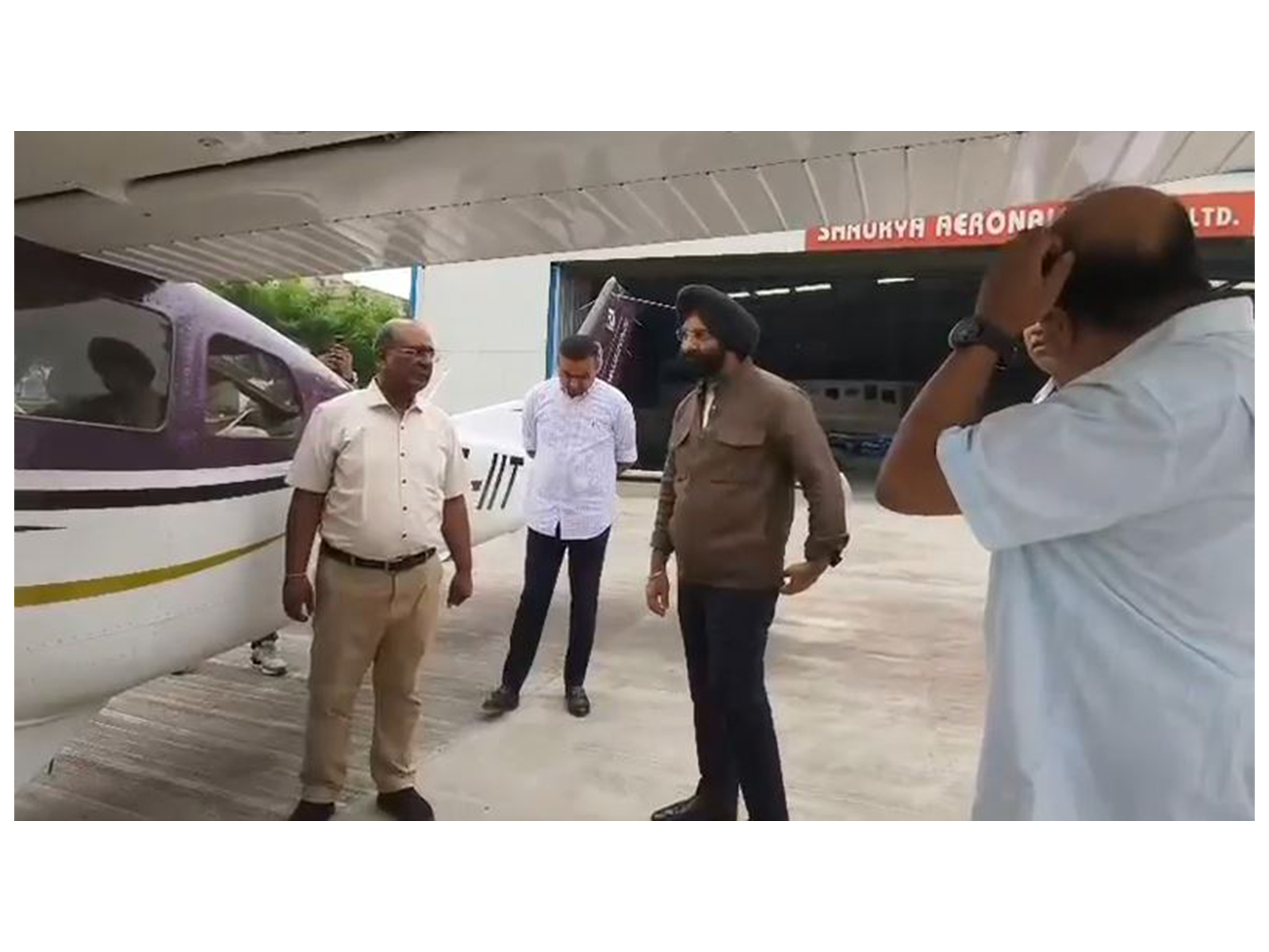 Delhi Minister Manjinder Singh Sirsa reviews cloud seeding preparations (Photo: Office of Manjinder Singh Sirsa)