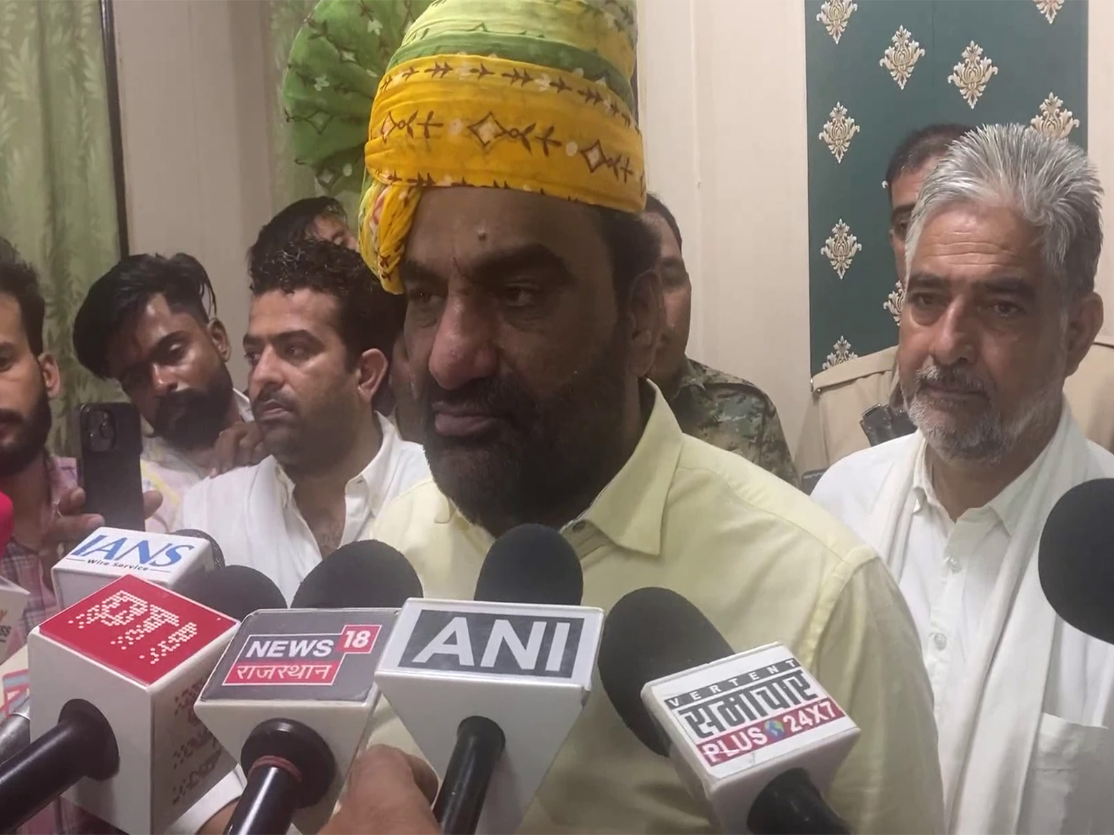 RLP president Hanuman Beniwal (Photo/ANI) RLP president Hanuman Beniwal (Photo/ANI)