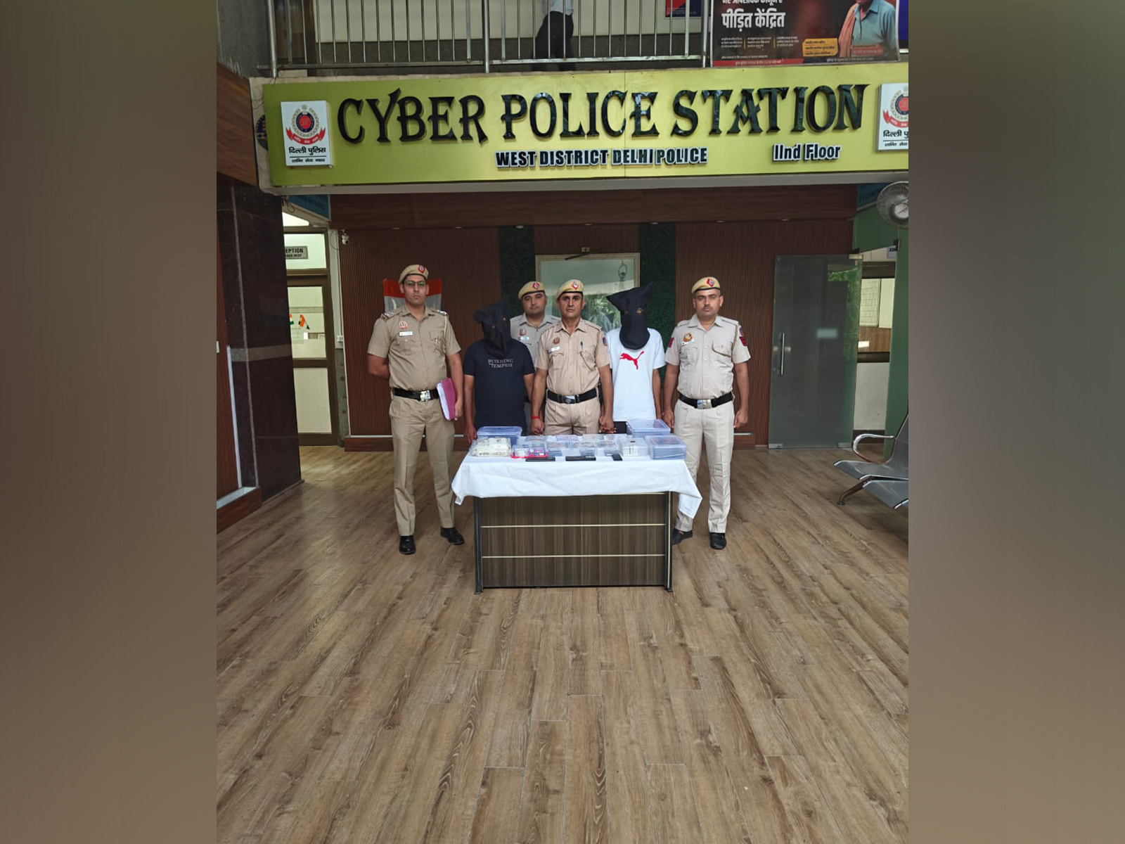 Arrested two individuals in Digital arrest scam (Photo/ANI) Arrested two individuals in Digital arrest scam (Photo/ANI)